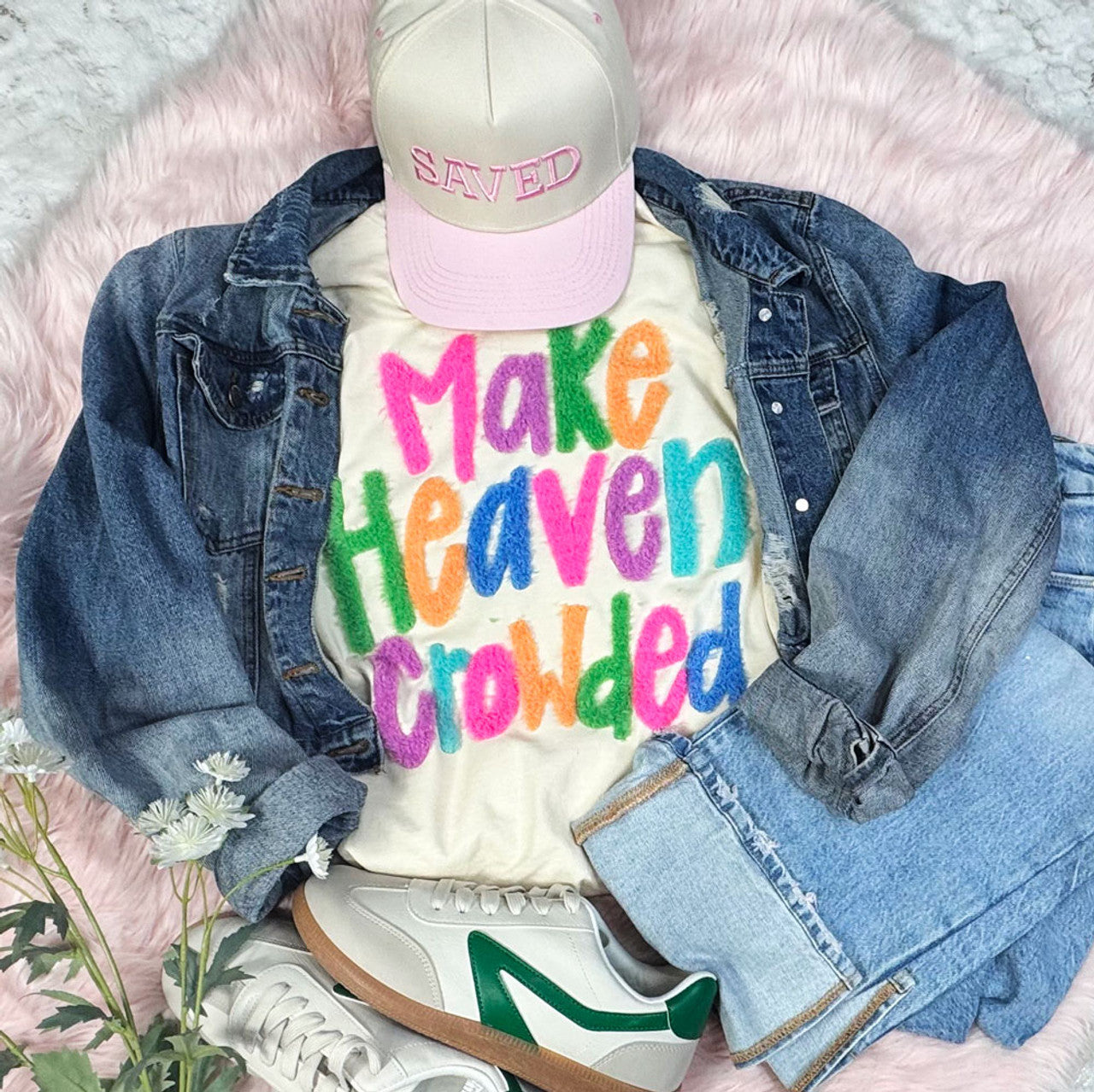 Make Heaven Crowded Fluffy Tee