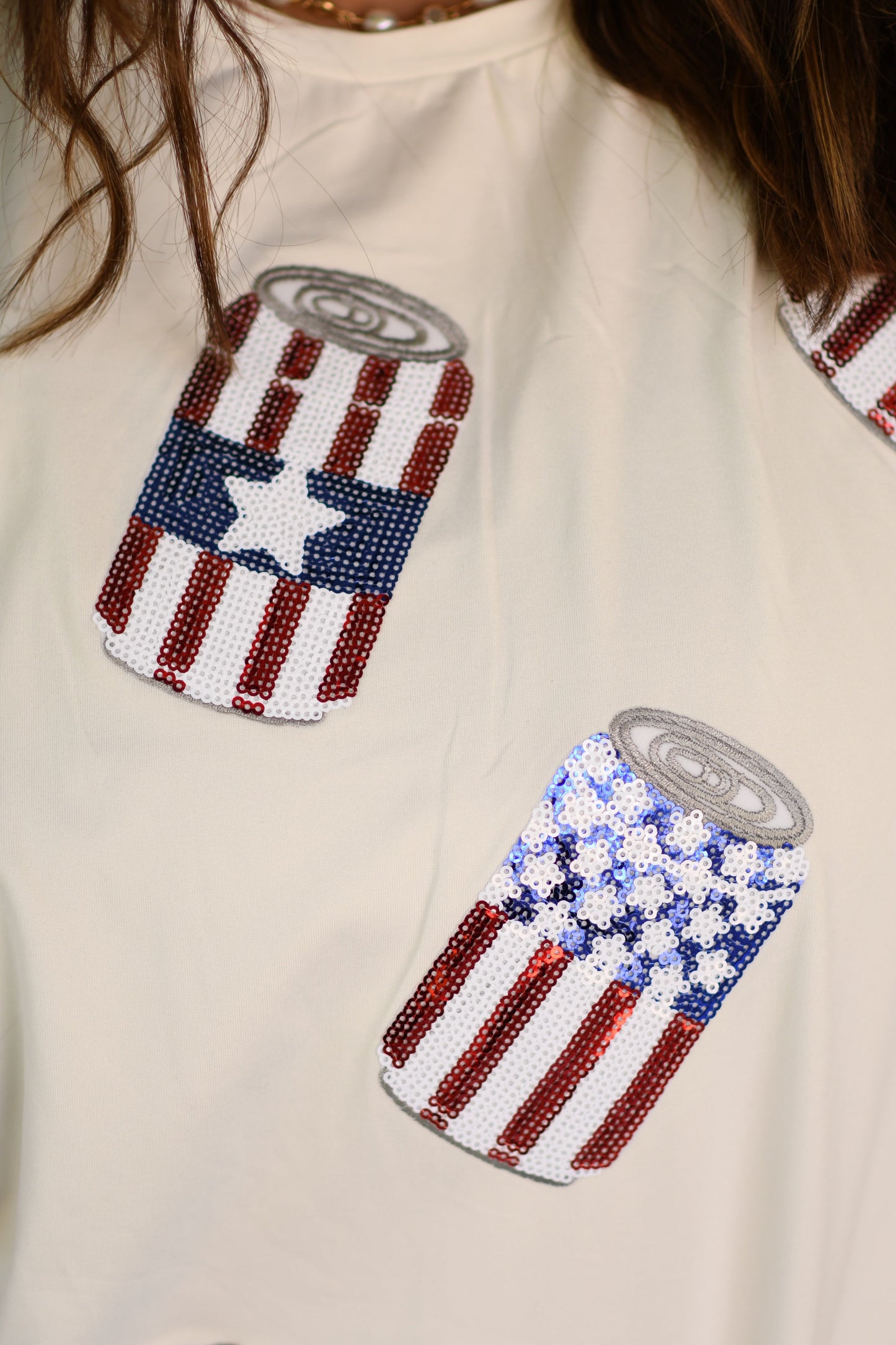 *PRE-ORDER* White Patriotic Can Set