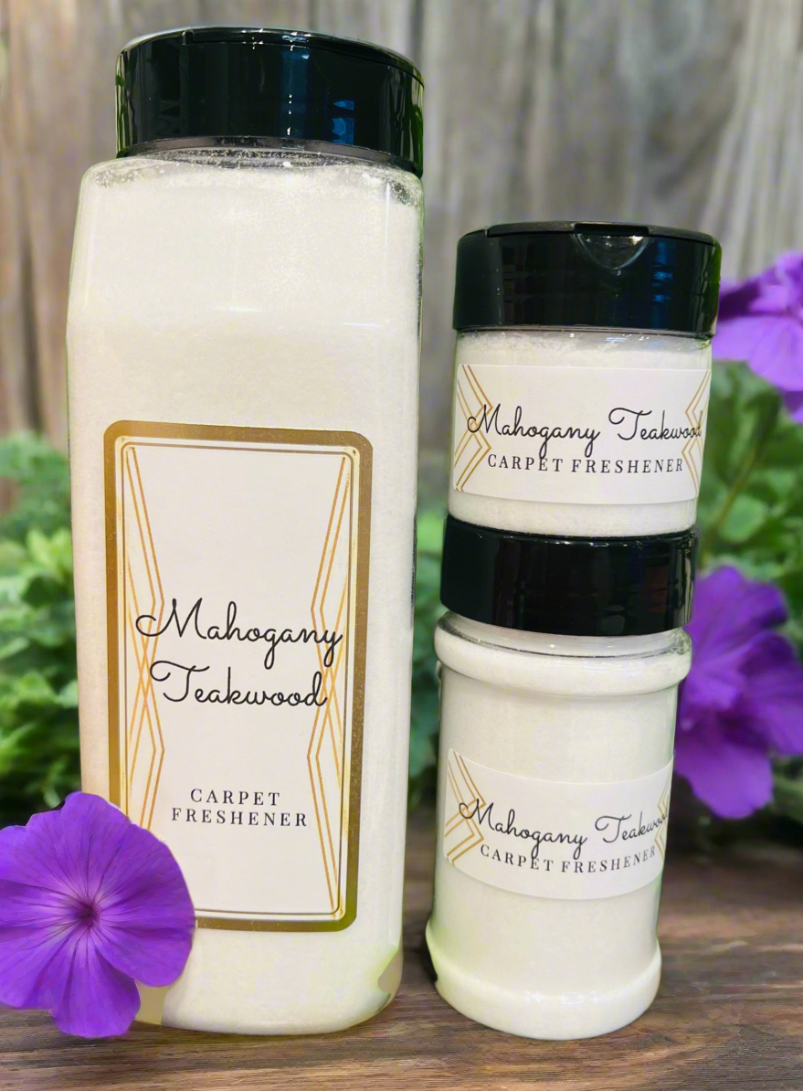 Mahogany Teakwood Luxury Carpet Freshener