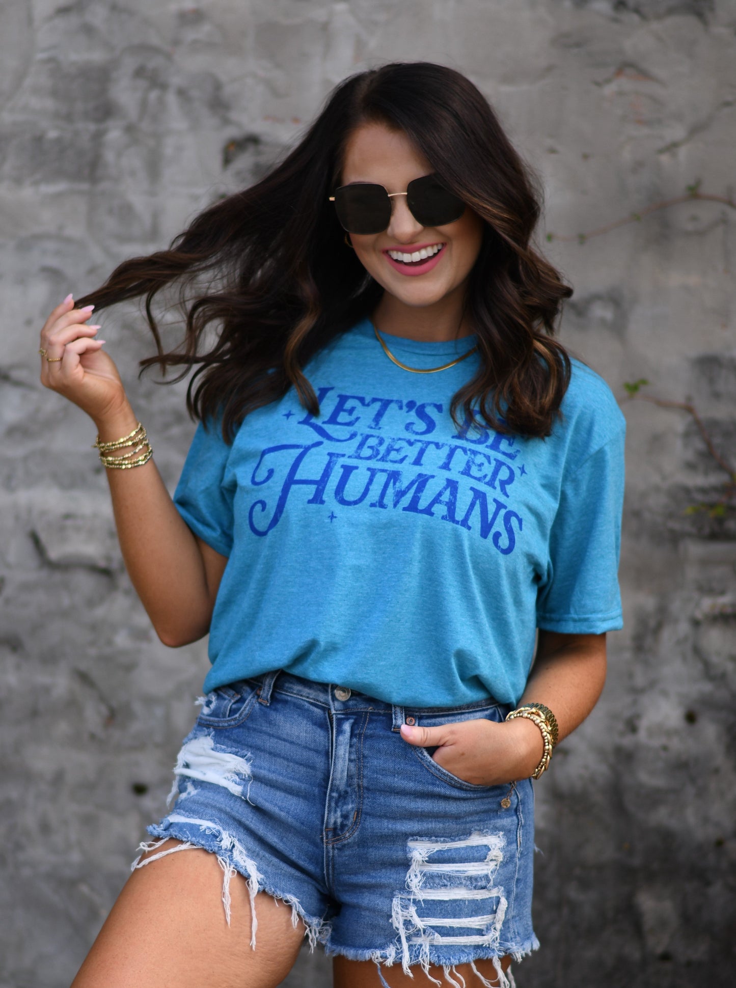 LET'S BE BETTER HUMANS TEE