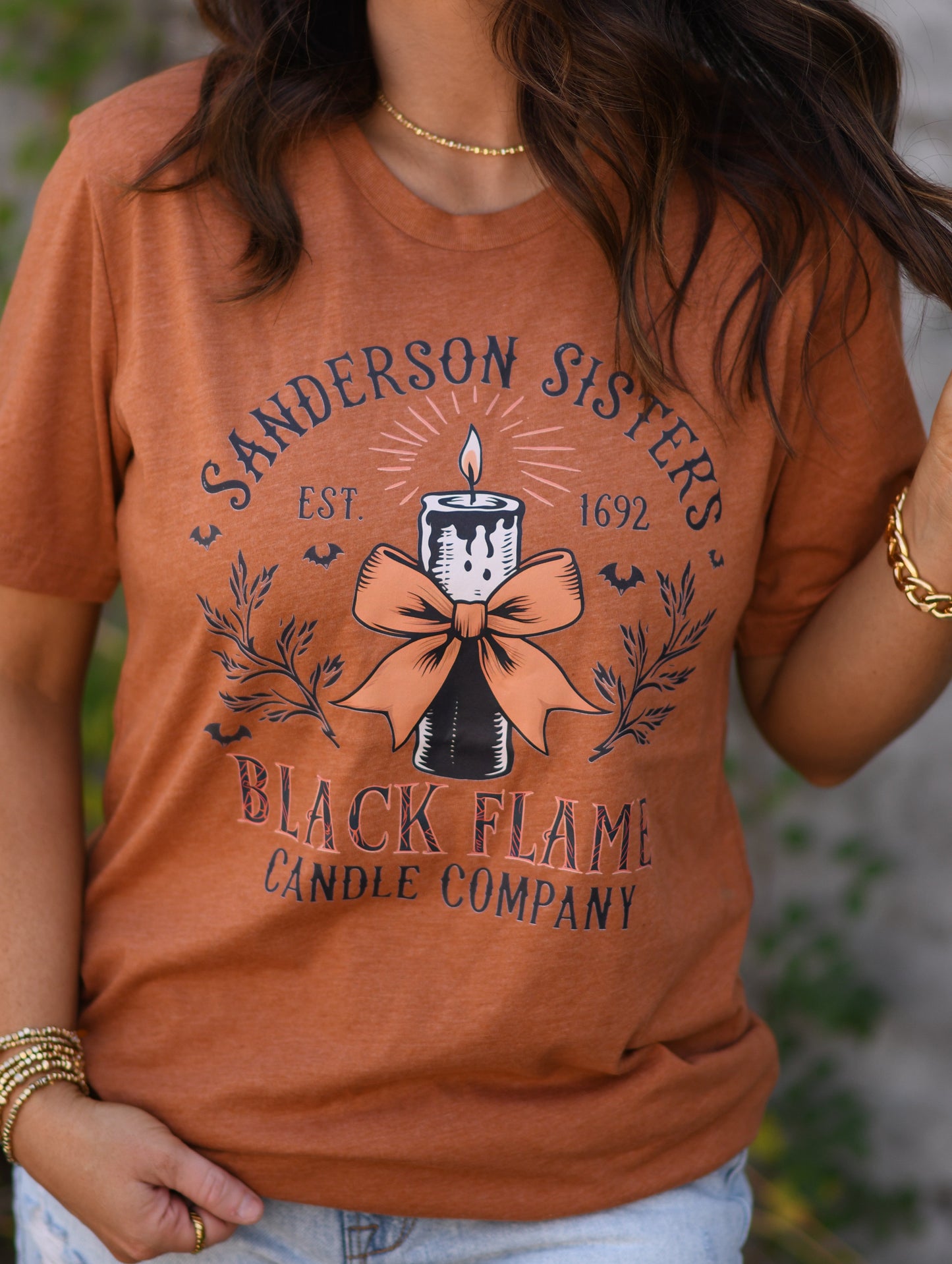 Black Flame Candle Sanderson Sisters Tee
