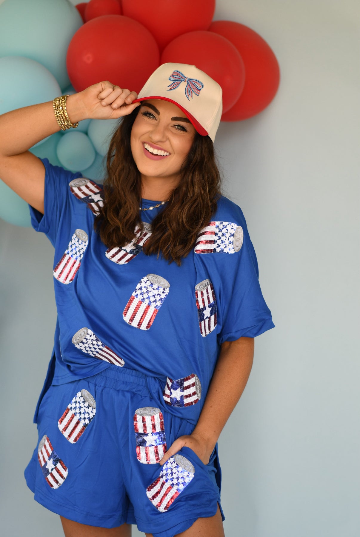 *PRE-ORDER* Blue Patriotic Can Set