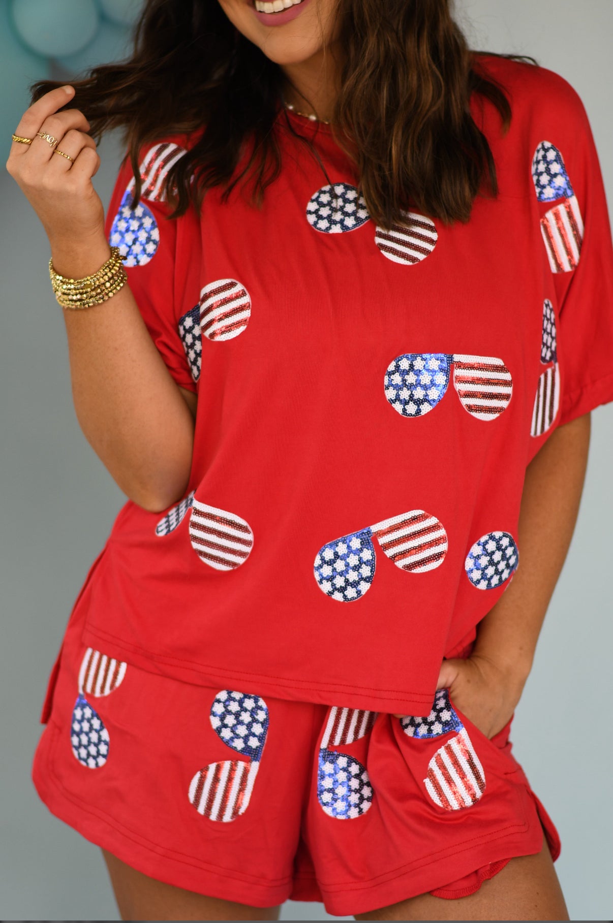 *PRE-ORDER* Patriotic Sunglasses Set