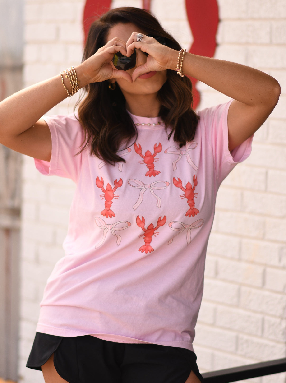 Crawfish & Bows Tee