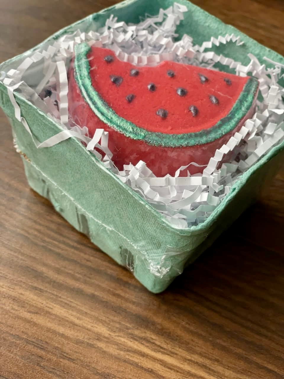 Produce Box with Bath Bomb