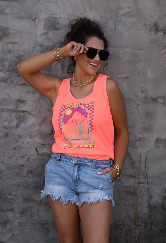 Neon Moon Tank/Tee