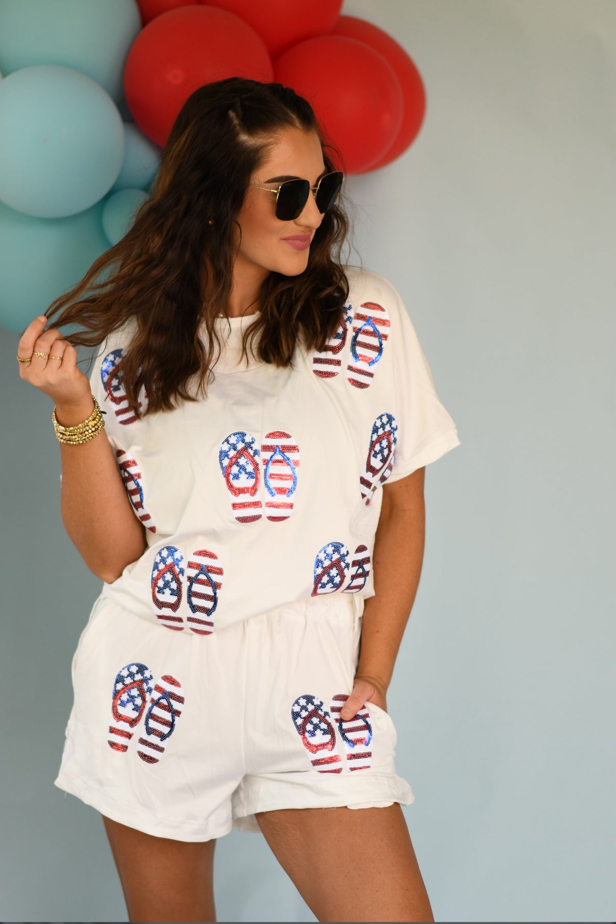 * PRE-ORDER* Patriotic Sandal Set