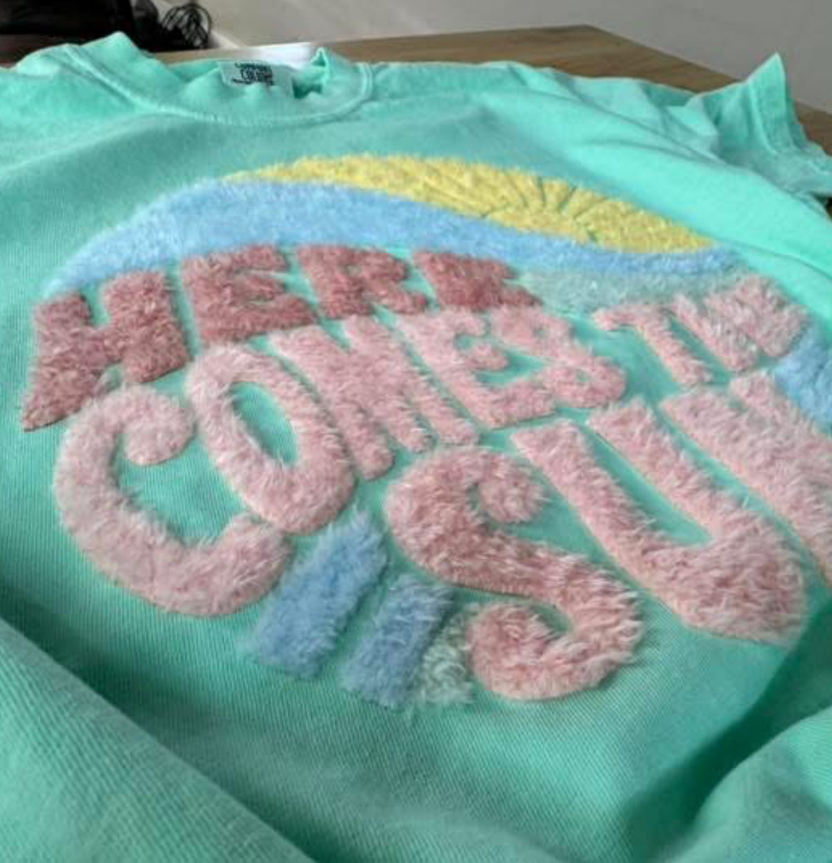Here Comes The Sun Fluffy Tee
