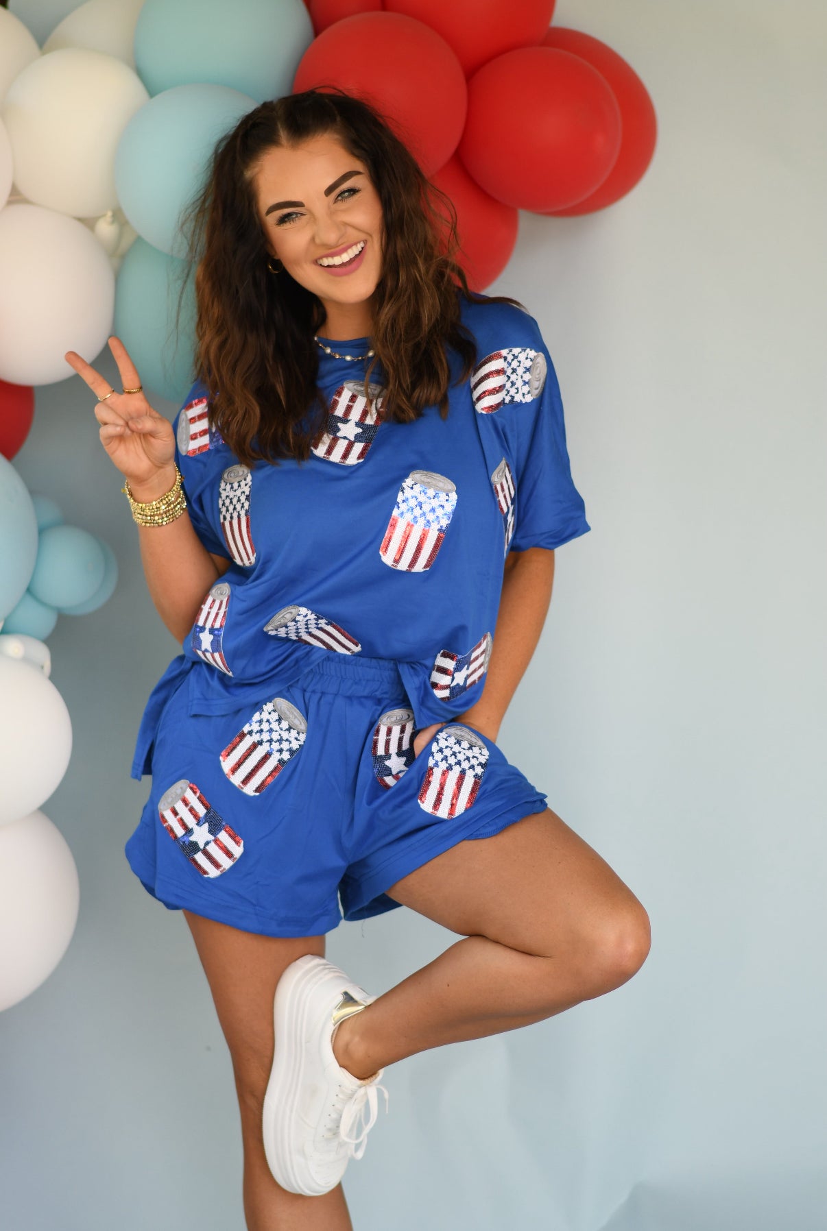 *PRE-ORDER* Blue Patriotic Can Set