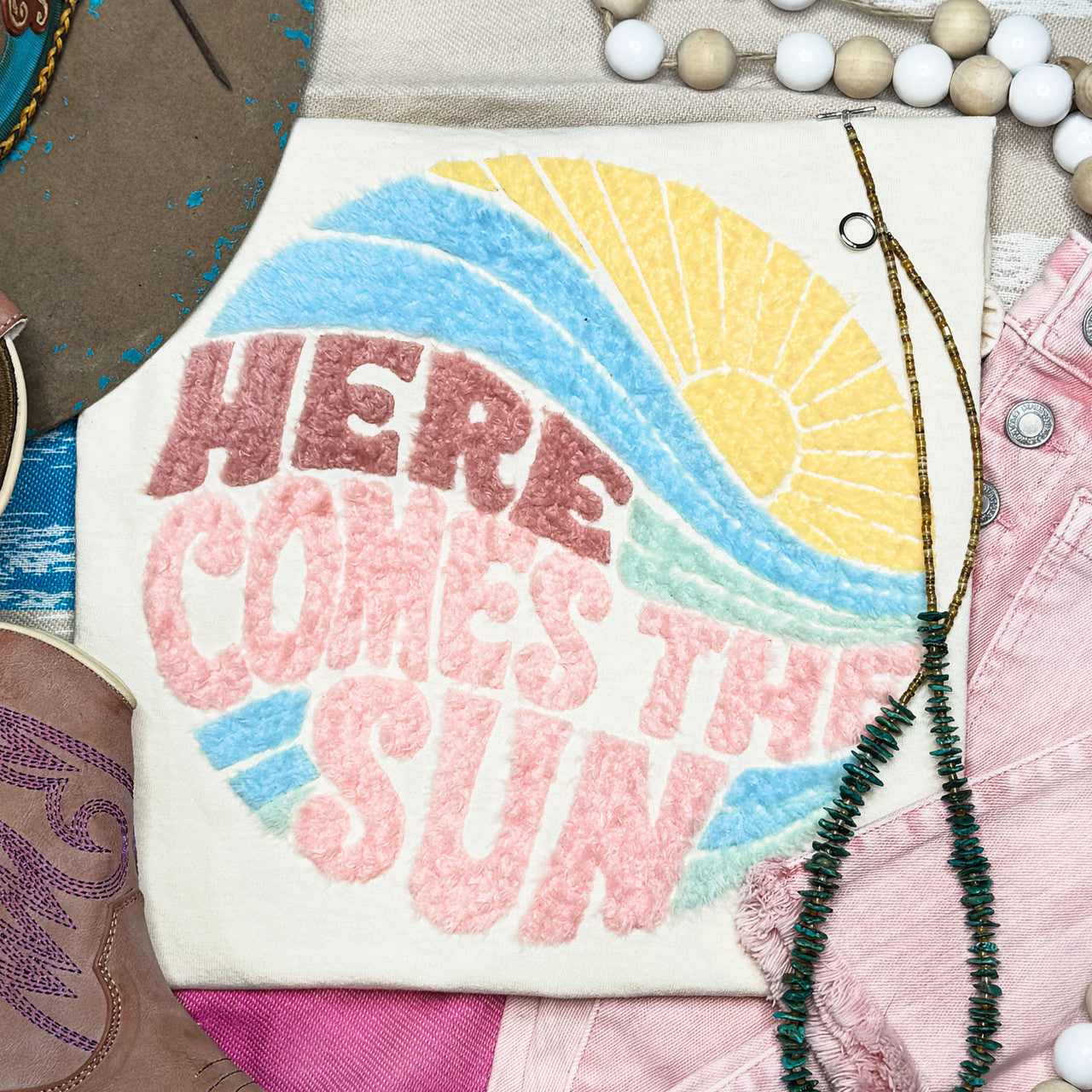 Here Comes The Sun Fluffy Tee