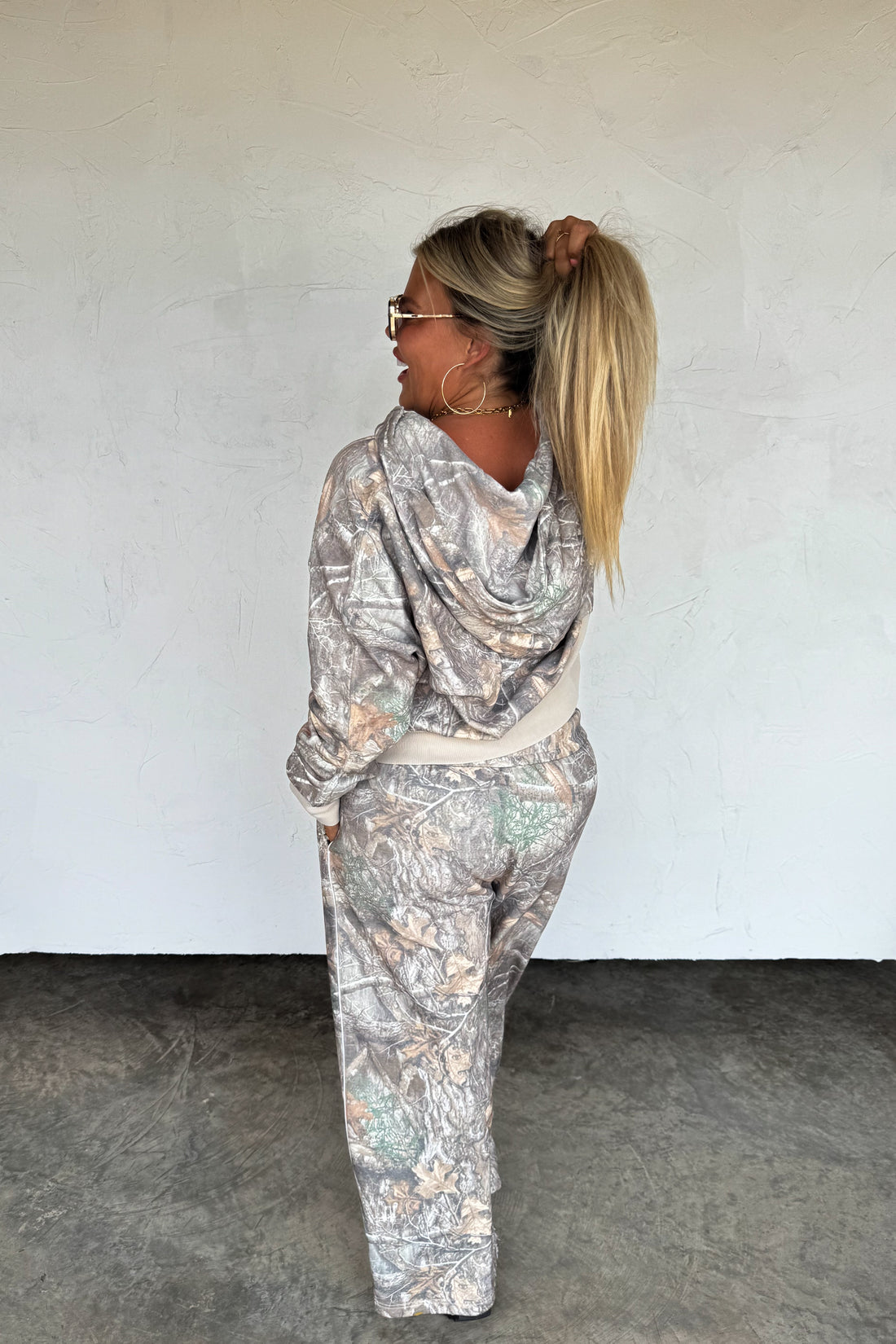 PREORDER- CAMO WOODS EASY DOES IT PULLOVER