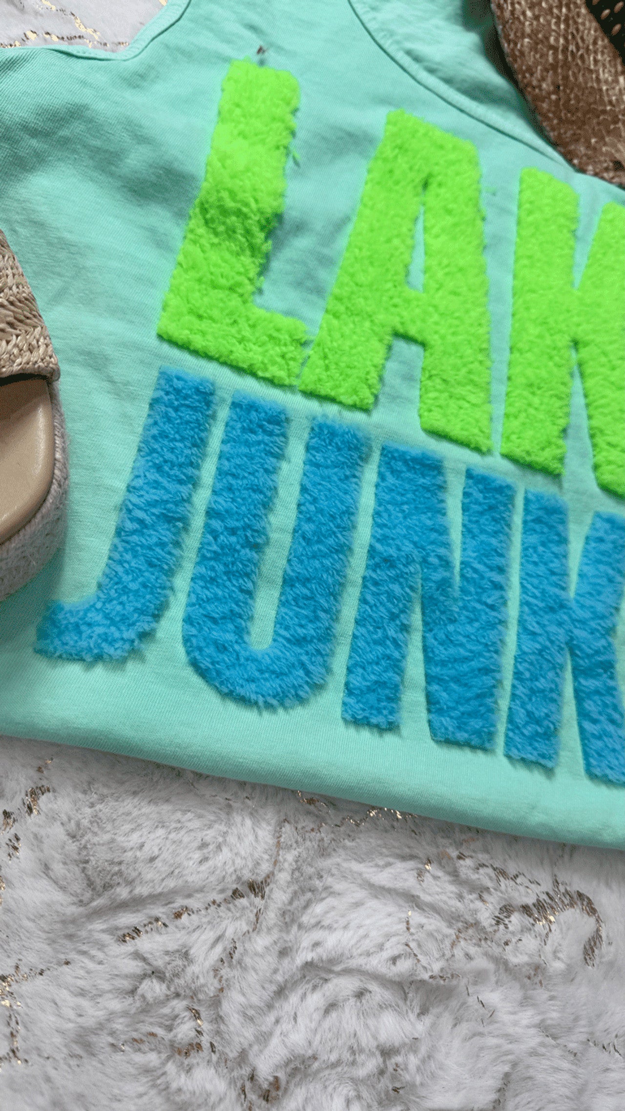 Lake Junkie Fluffy Tank