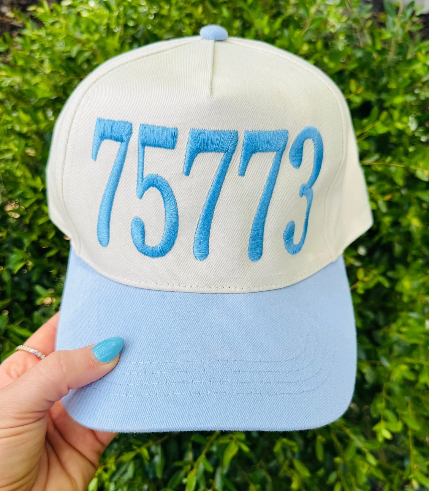 CUSTOM Zip Code Hats