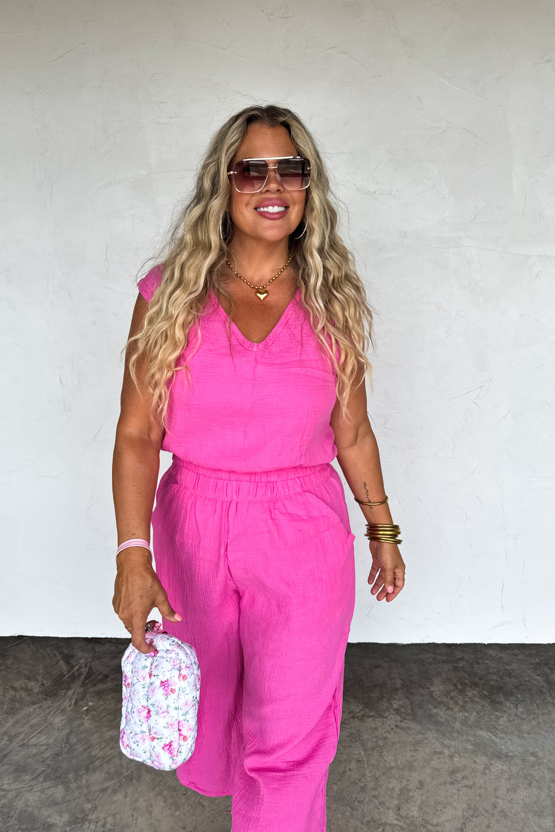 PREORDER- LAURA CROP PANT SET (Made in USA)