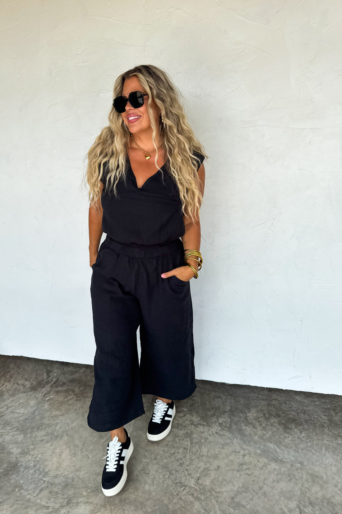 PREORDER- LAURA CROP PANT SET (Made in USA)