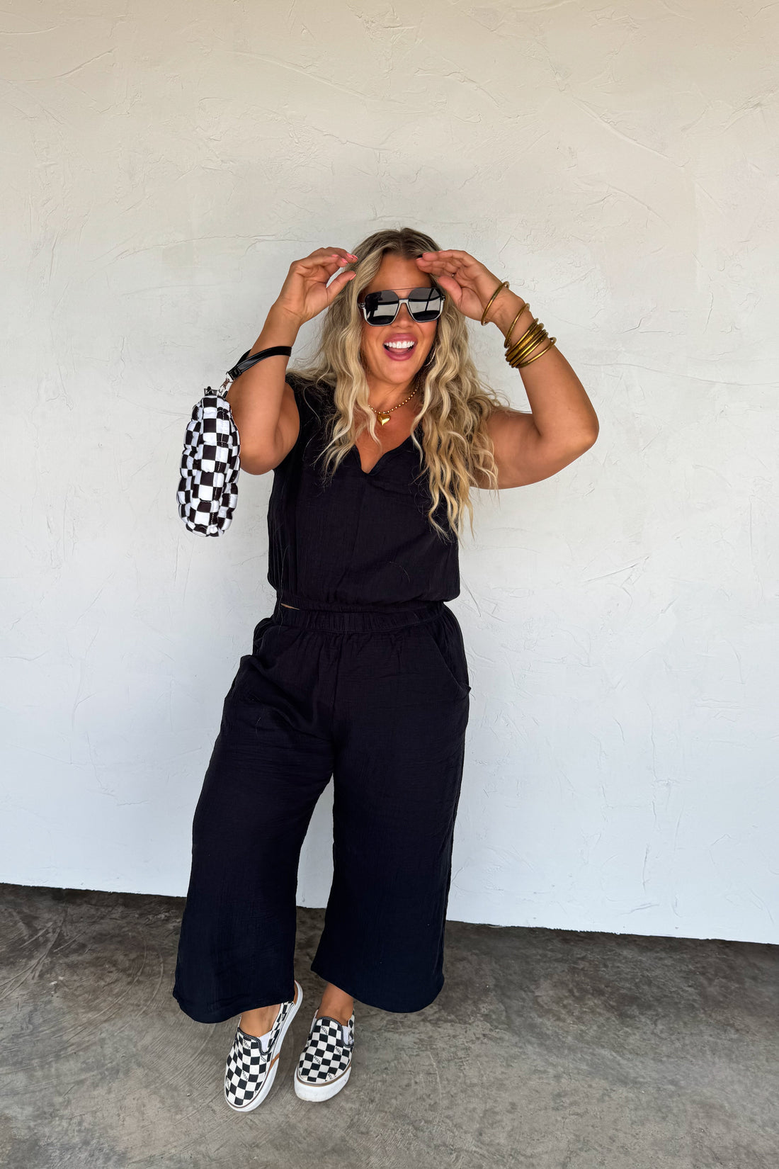 PREORDER- LAURA CROP PANT SET (Made in USA)
