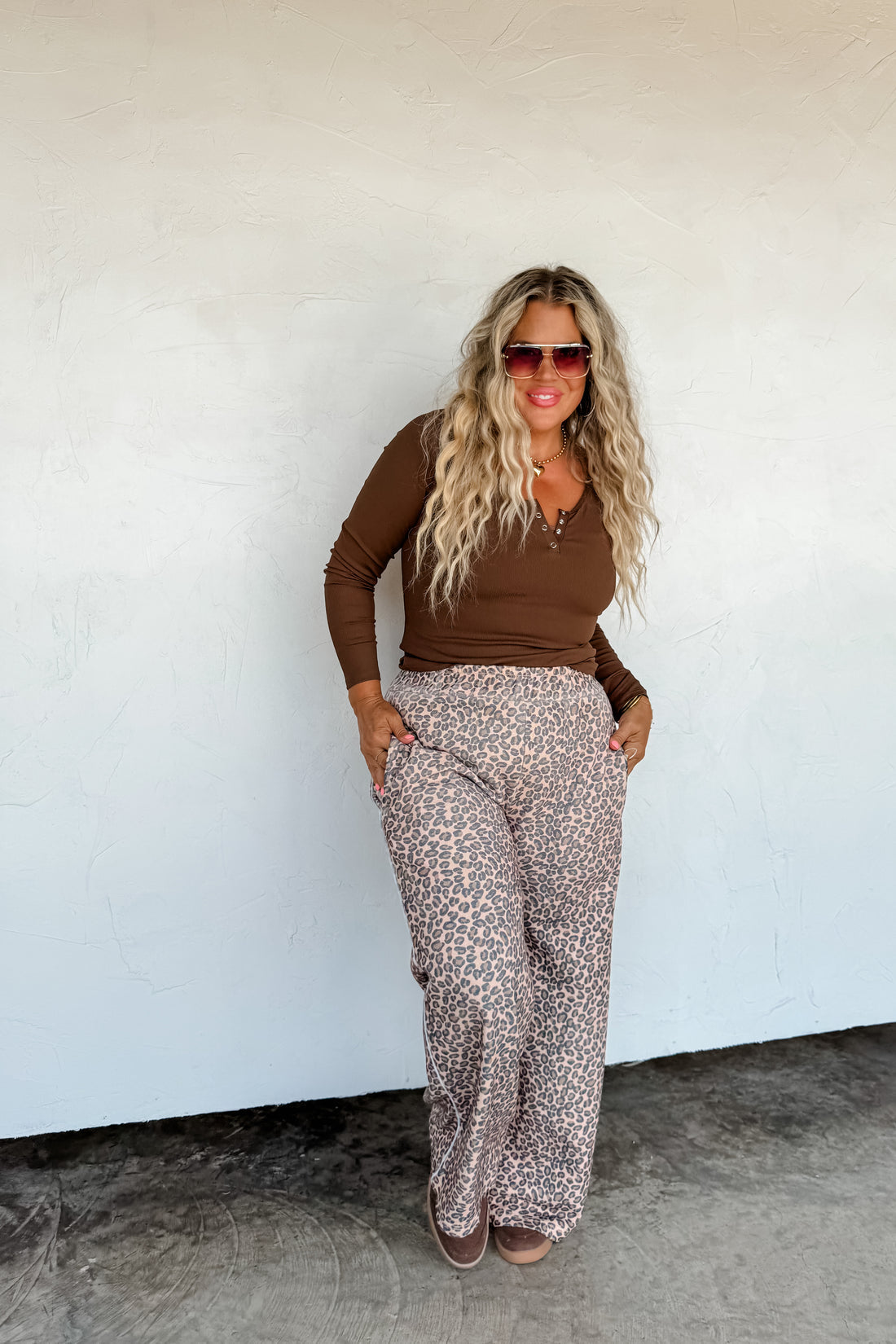 PREORDER- FLORAL & CHEETAH DRIFT AWAY JOGGERS