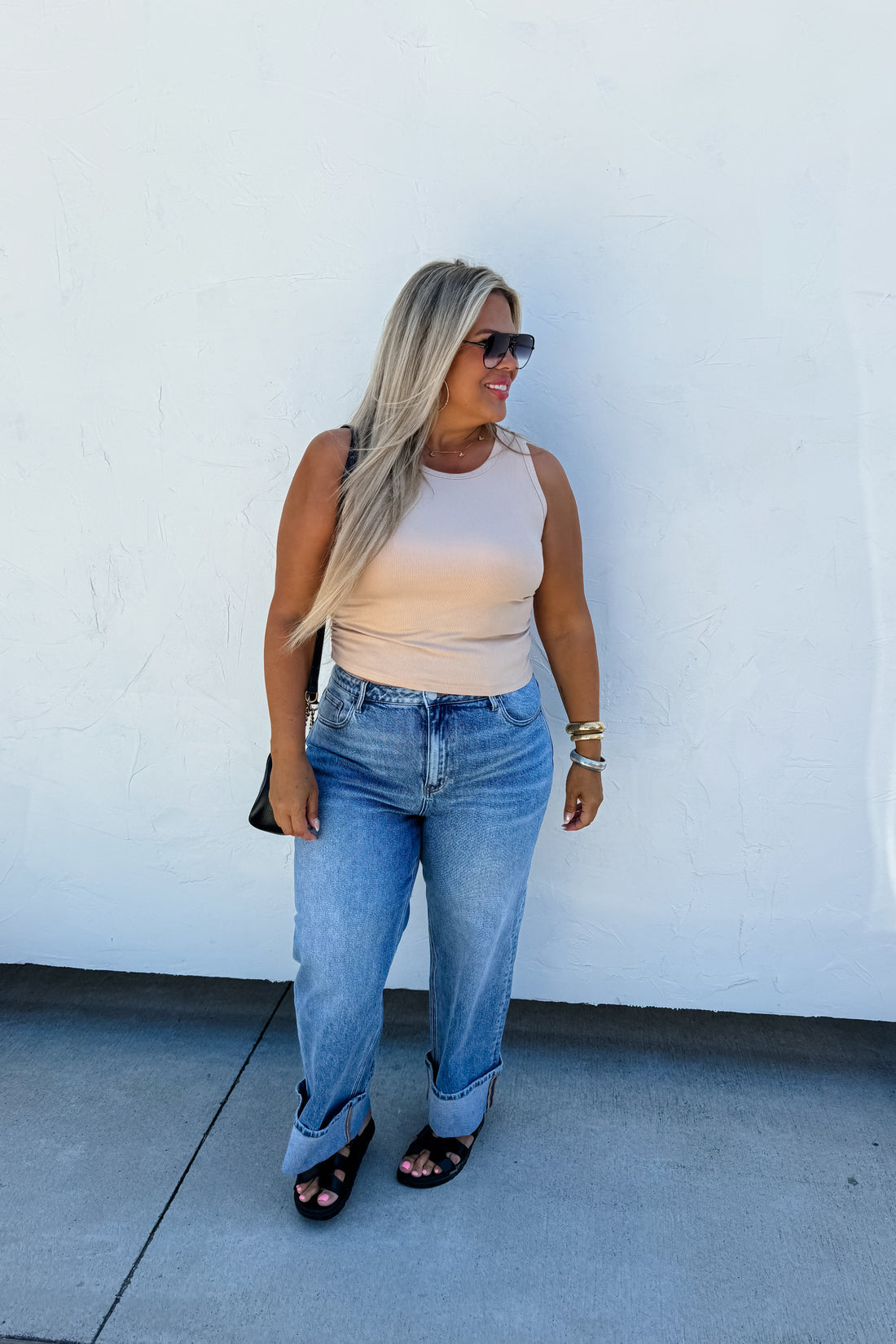 Ready to Ship TAYLOR RIBBED TANK