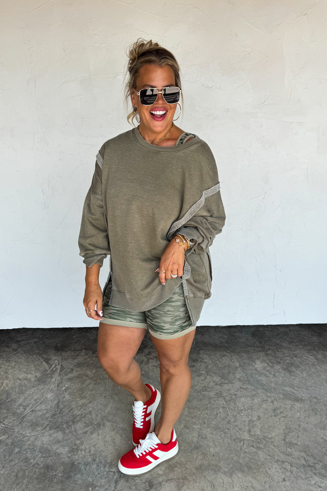 PREORDER- FALL COLORS CLASSIC CREW PULLOVER