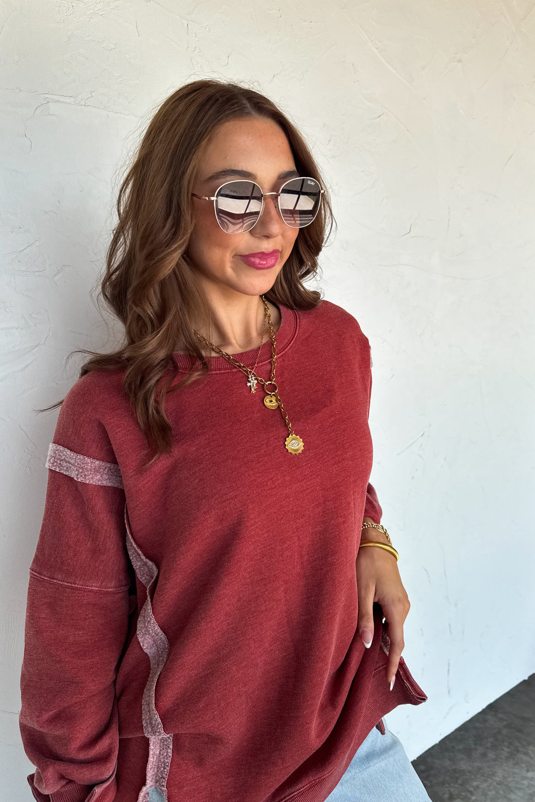 PREORDER- FALL COLORS CLASSIC CREW PULLOVER