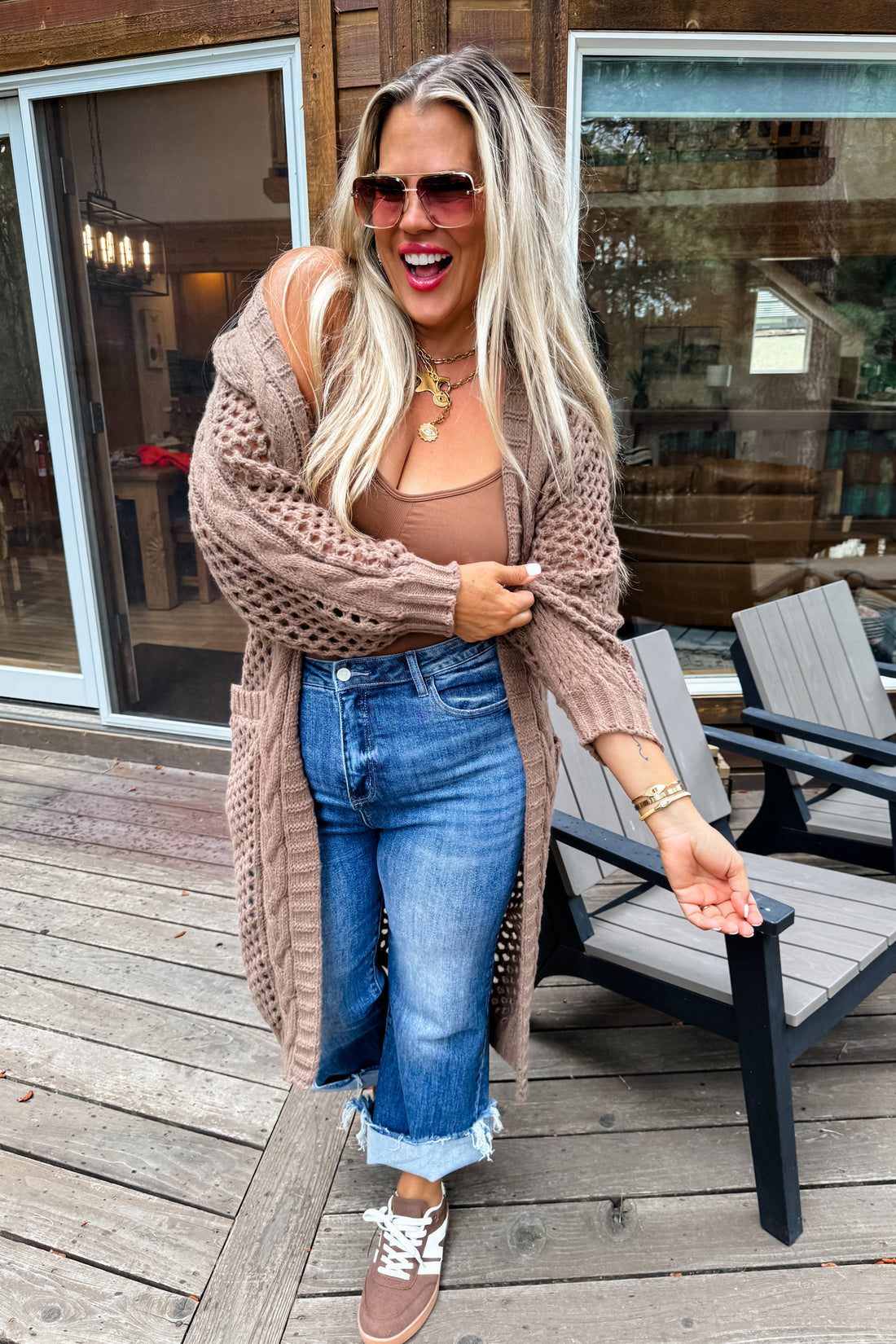 PREORDER- KANDIAS KNIT CARDIGAN