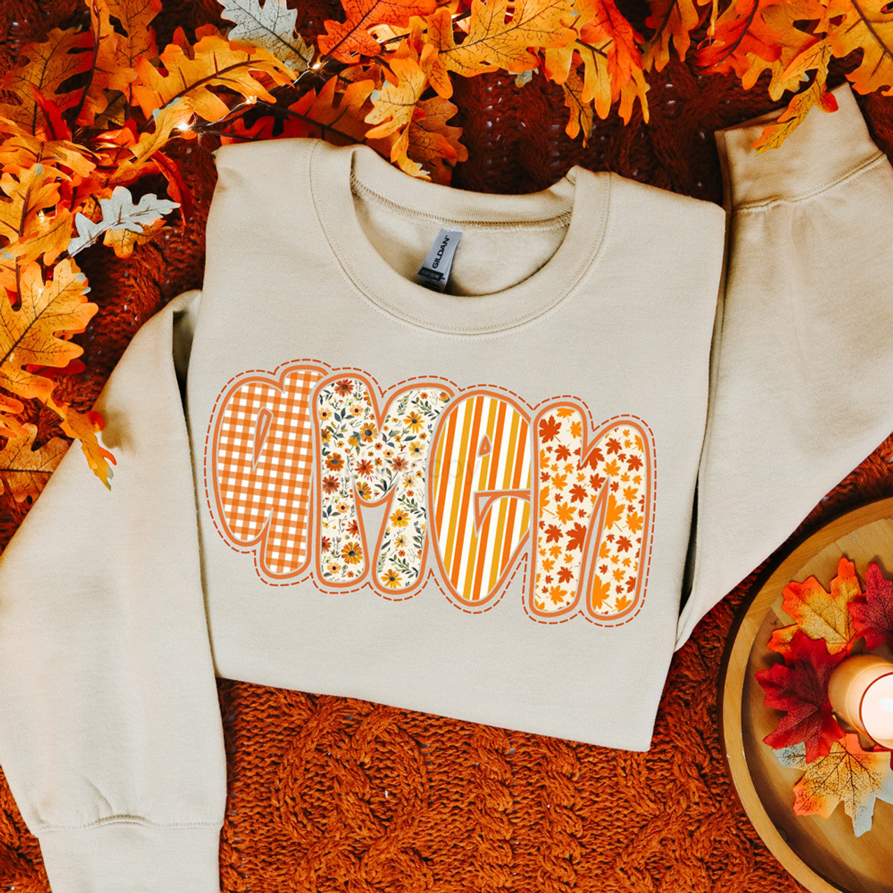 Amen Fall Pattern Sweatshirt