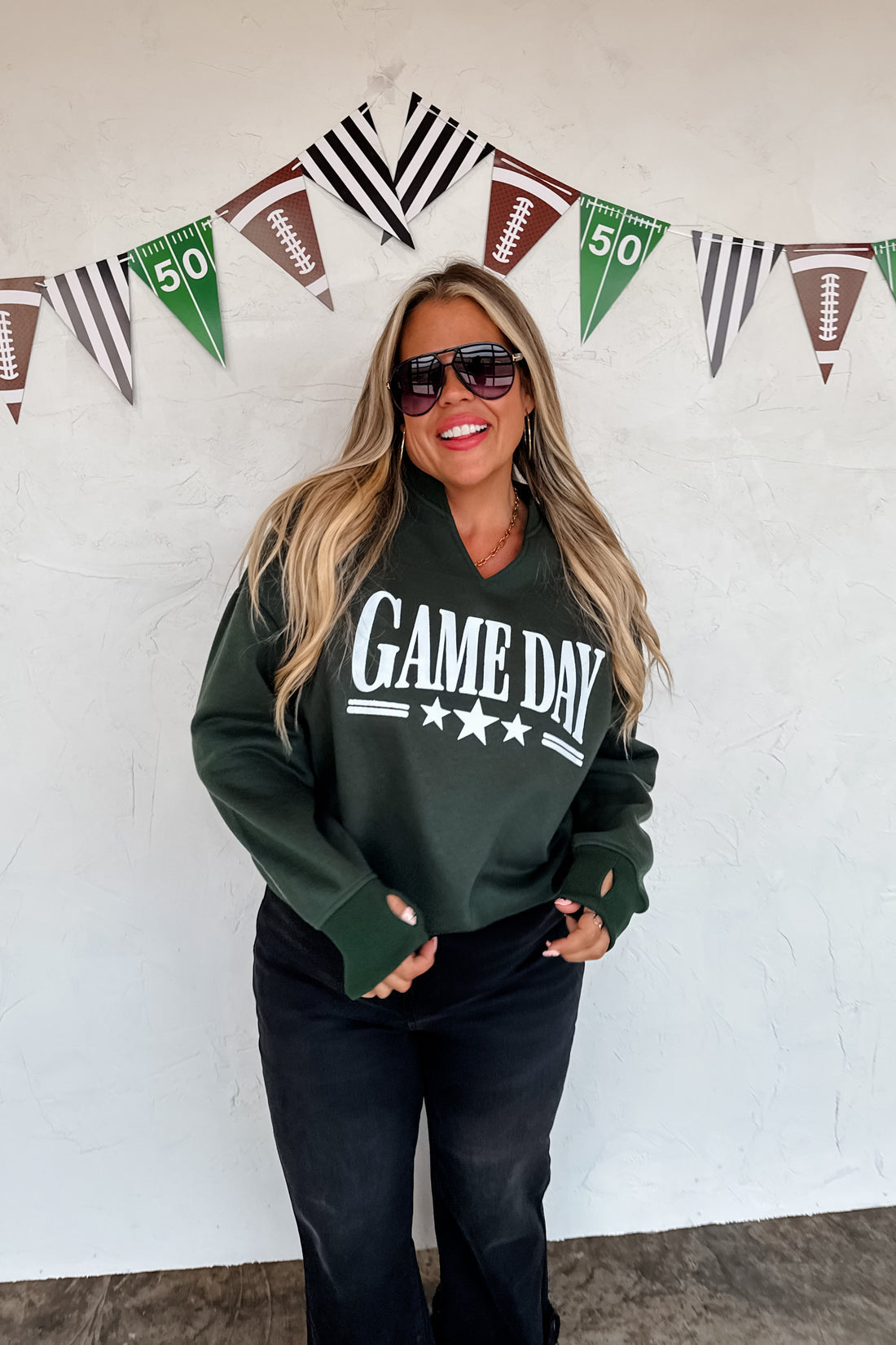 PREORDER- KICKOFF CUT SWEATSHIRT
