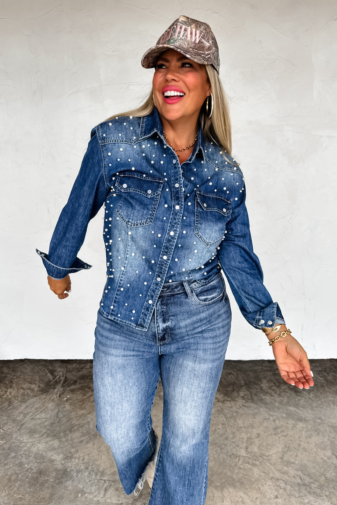 PREORDER- DOLLY DENIM TOP