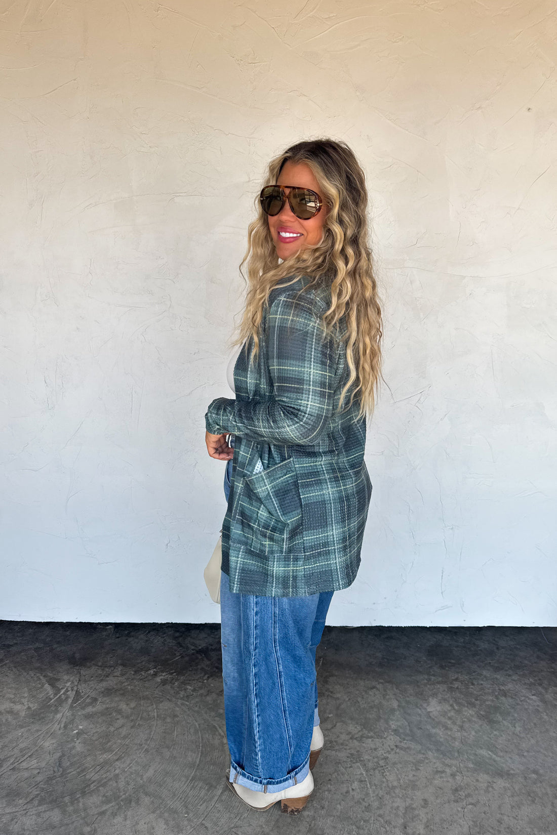 PREORDER- PLAID LOLA CARDIGANS