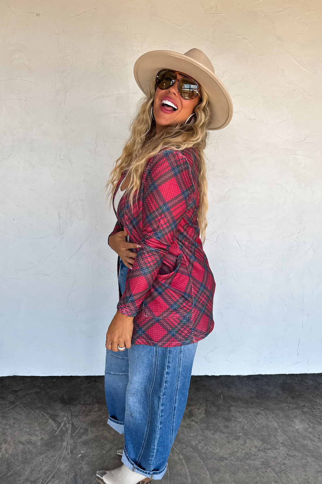 PREORDER- PLAID LOLA CARDIGANS
