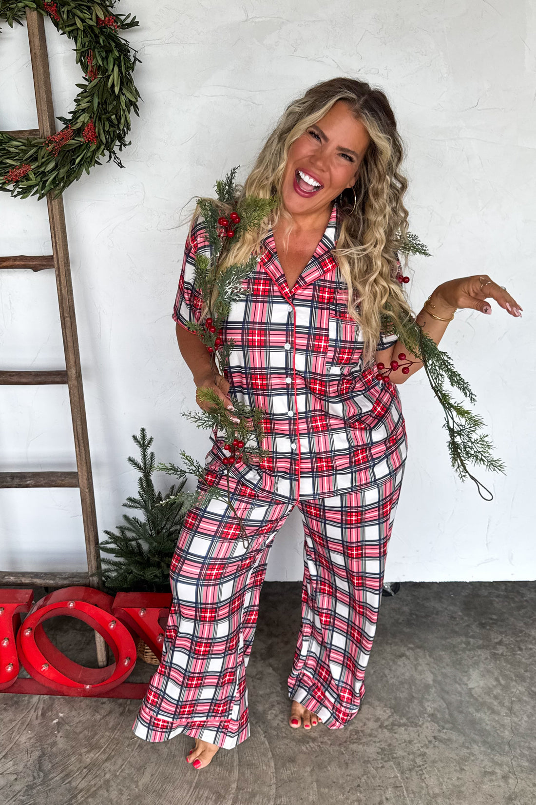 PREORDER- CHRISTMAS LUXE PJ SETS