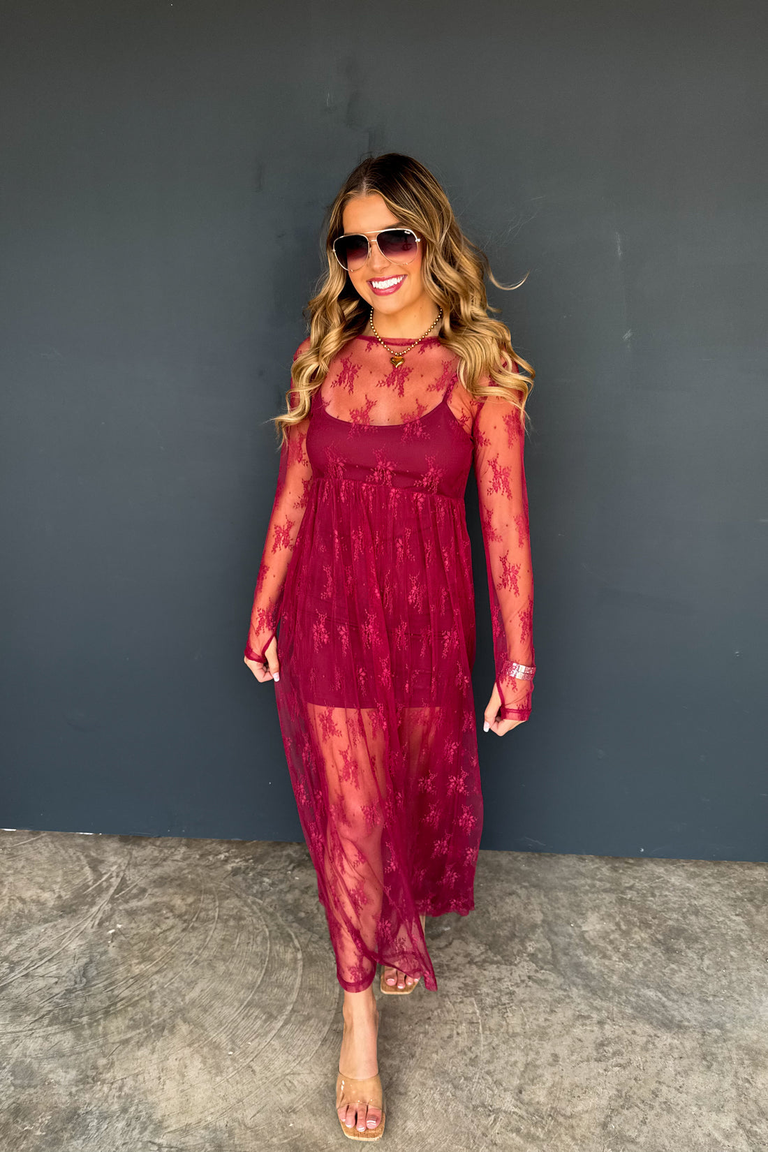 PREORDER- EVANGELINE LACE DRESS