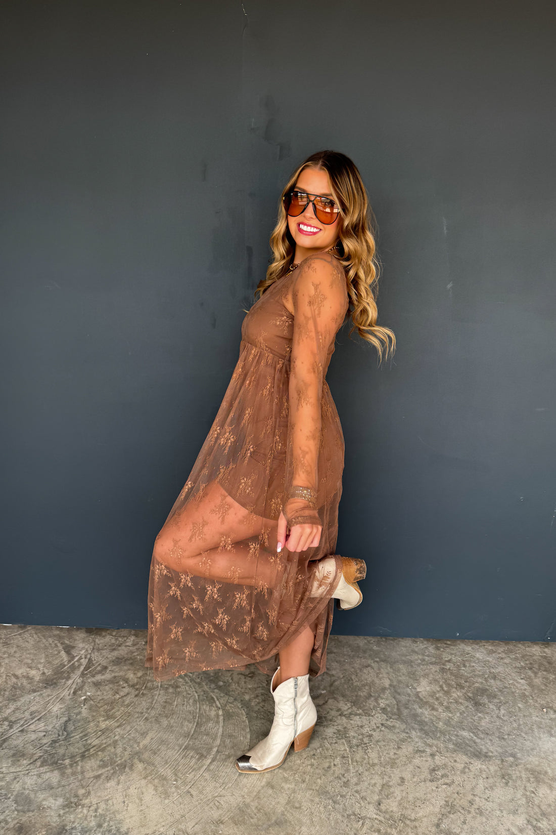 PREORDER- EVANGELINE LACE DRESS
