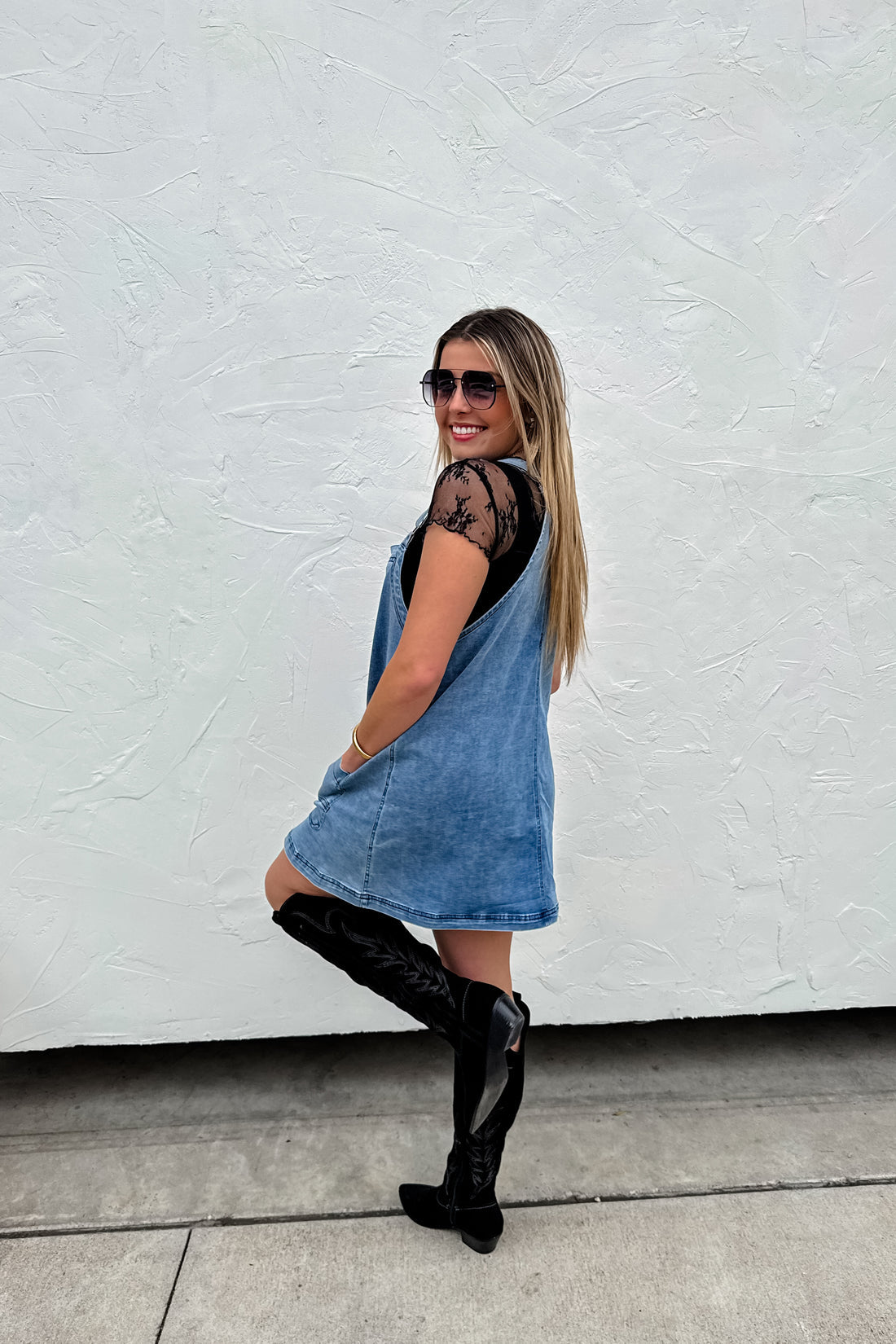 PREORDER- JENNA JUMPER DRESS