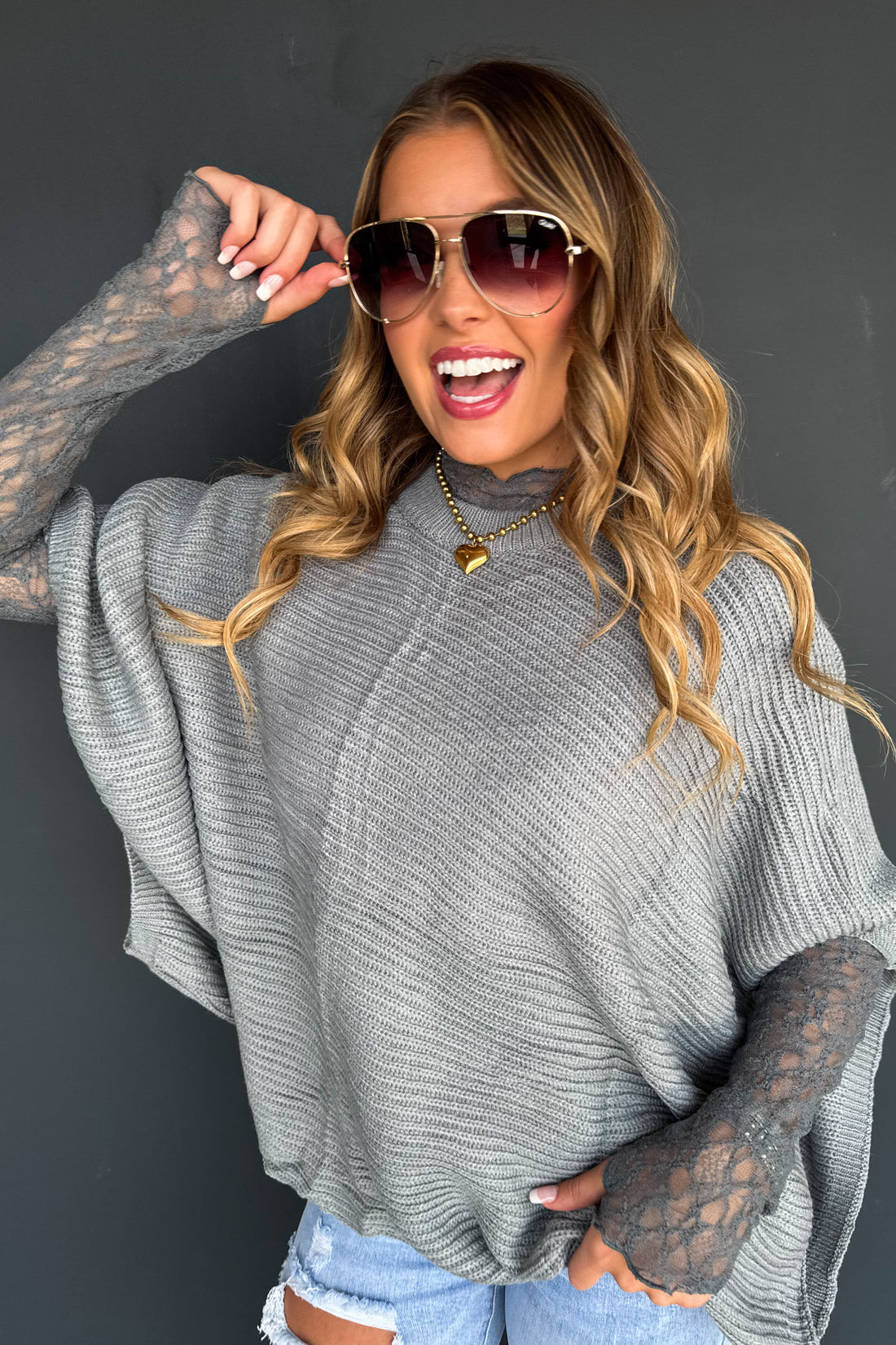 PREORDER- FALL MEG PULLOVER PONCHO