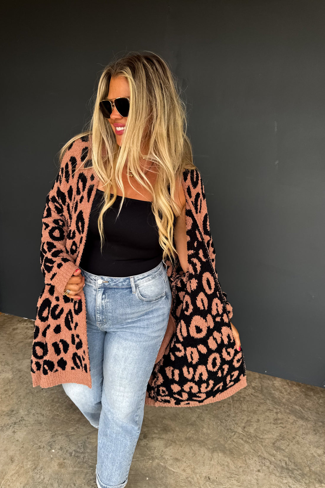 PREORDER- 2 IN 1 LIGHTING & CHEETAH CLOUD CARDIGANS (REVERSIBLE)