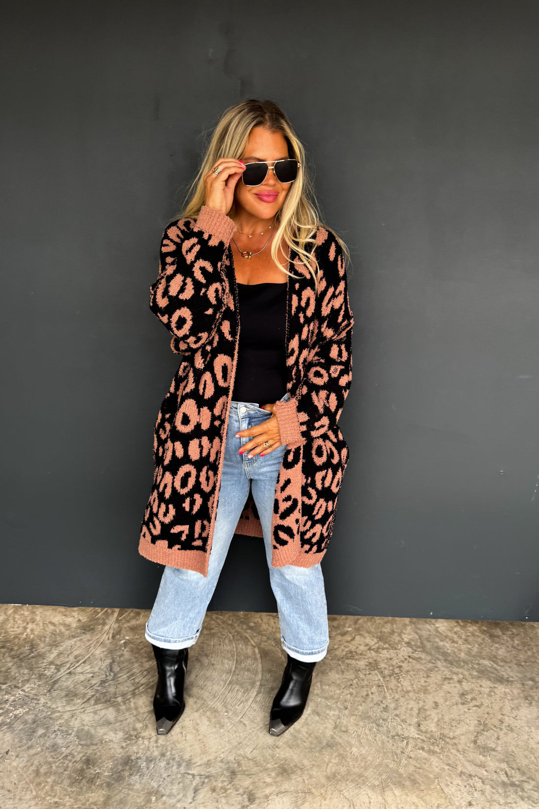PREORDER- 2 IN 1 LIGHTING & CHEETAH CLOUD CARDIGANS (REVERSIBLE)