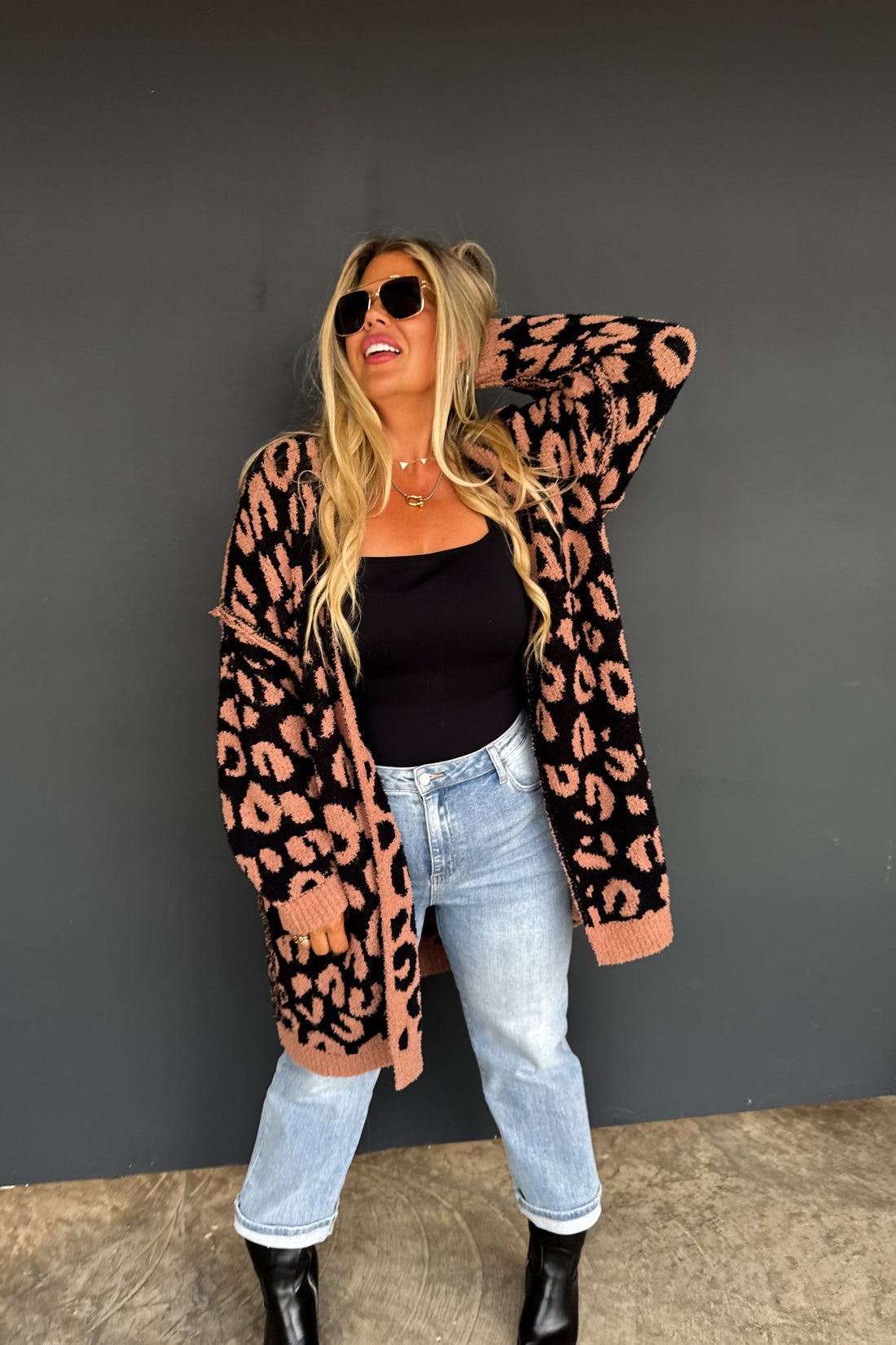 PREORDER- 2 IN 1 LIGHTING & CHEETAH CLOUD CARDIGANS (REVERSIBLE)