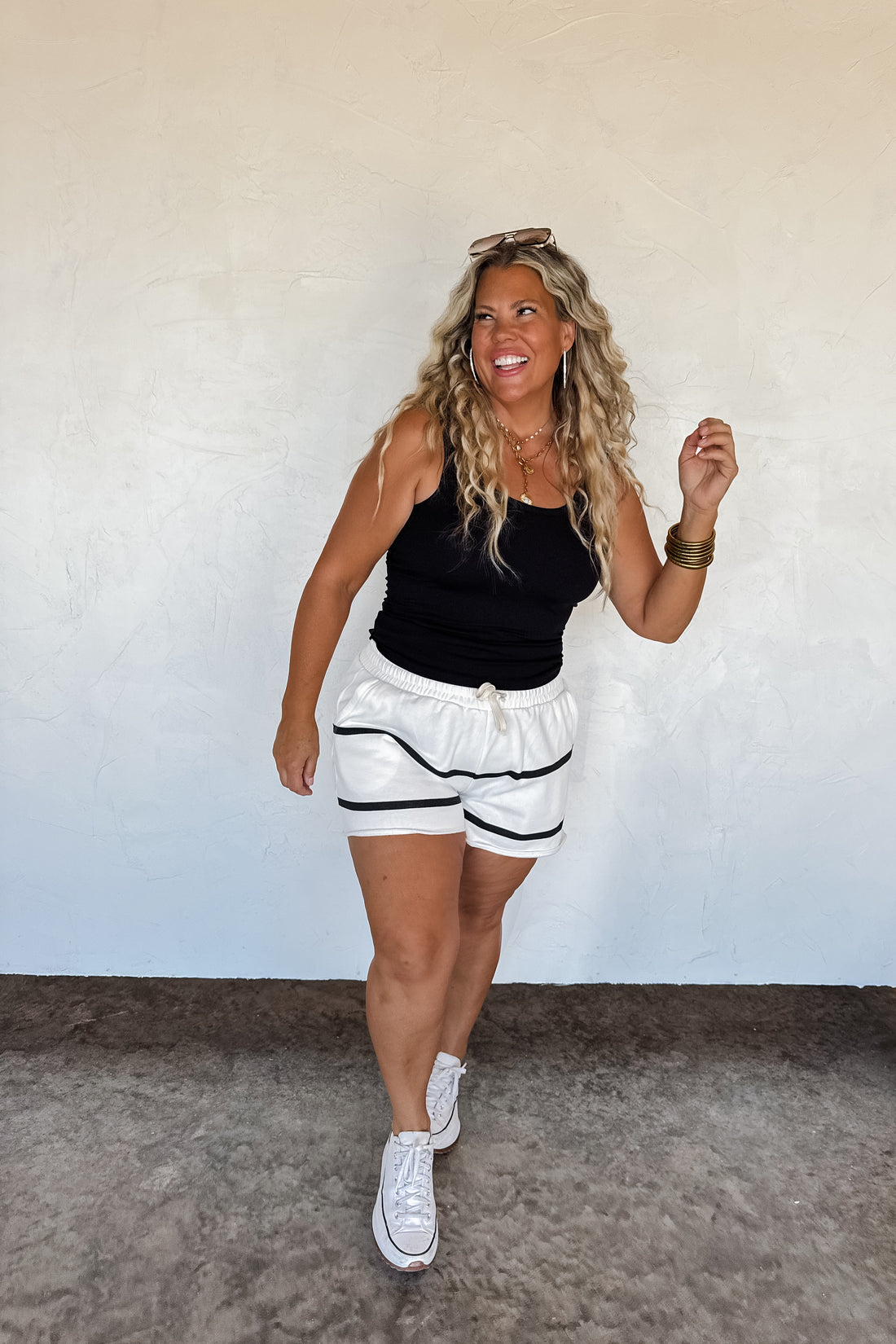 PREORDER- MCKINLEY STRIPE LOUNGE SHORTS (2 Colors)