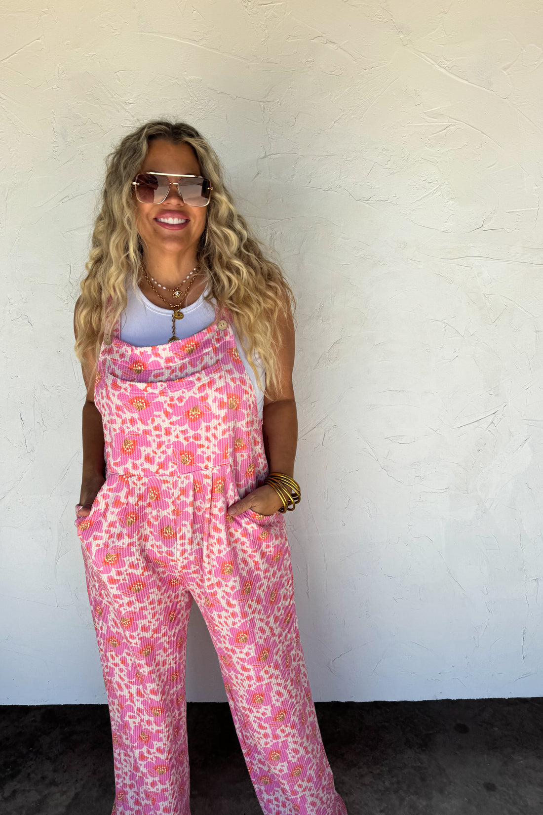 PREORDER- CASSIDY FLORAL BOHO OVERALLS (2 Colors)