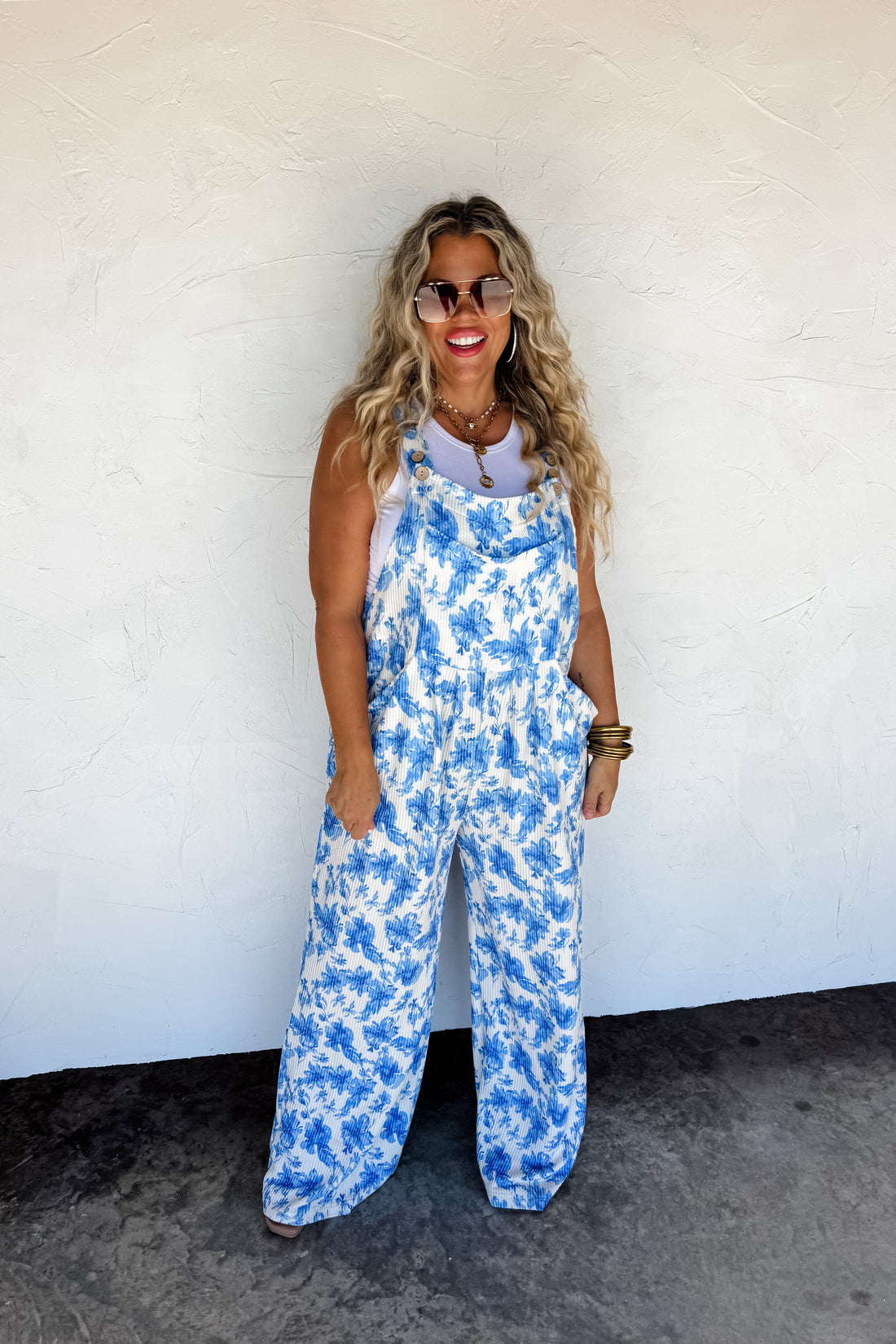 PREORDER- CASSIDY FLORAL BOHO OVERALLS (2 Colors)
