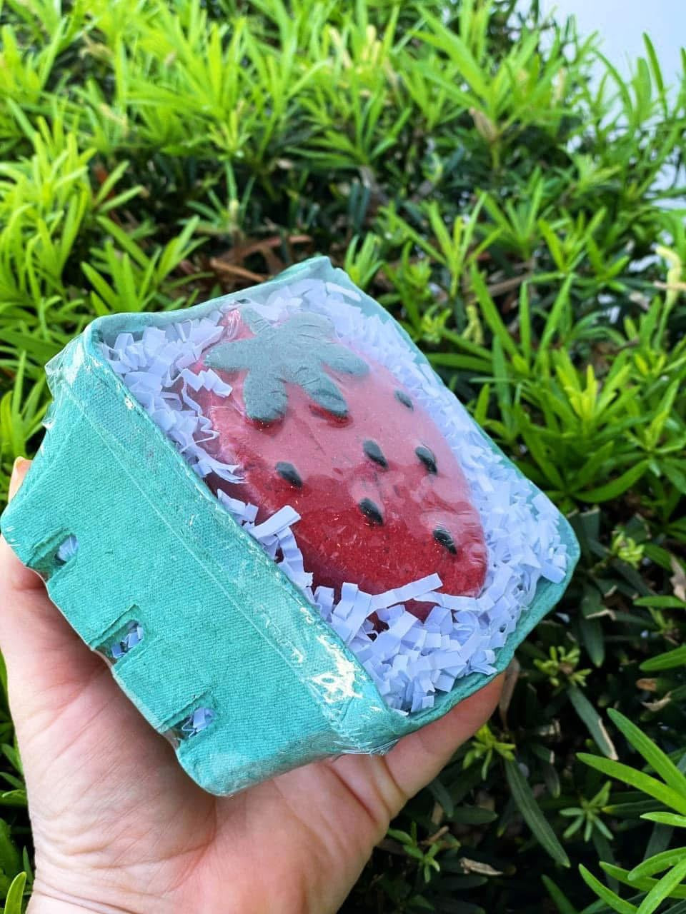 Produce Box with Bath Bomb