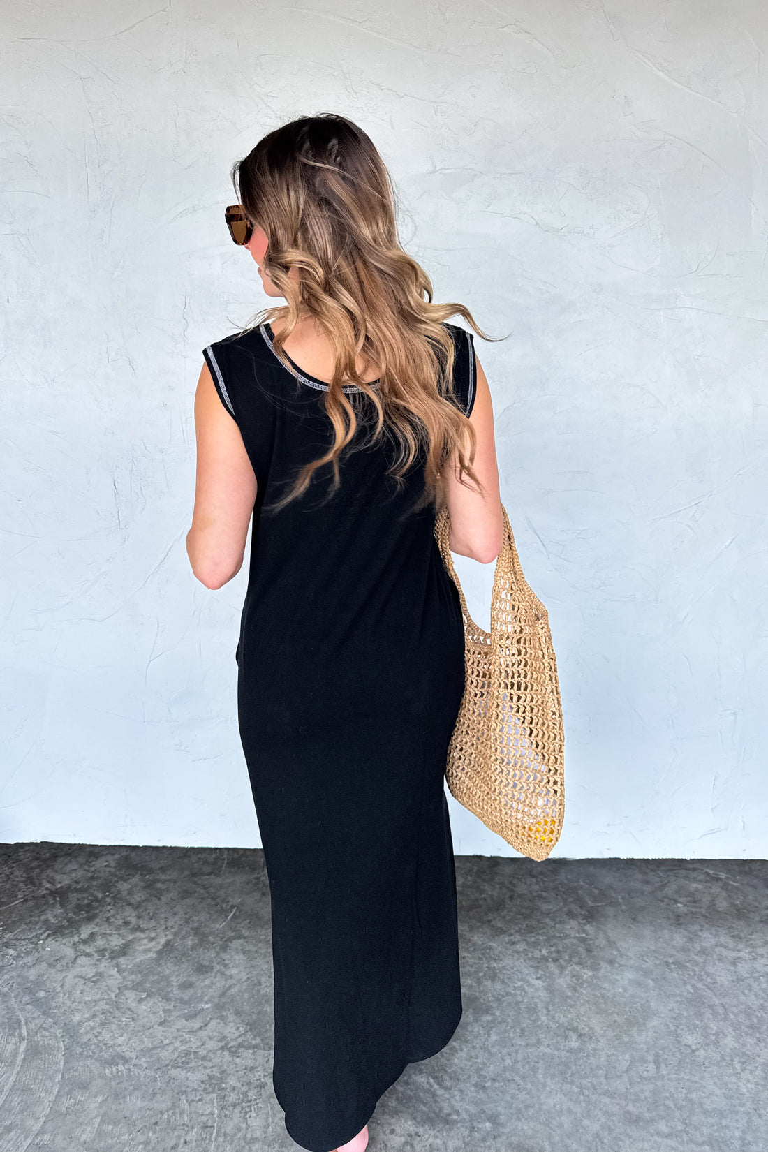PREORDER- RELAXED SUMMER SPLIT HEM DRESS