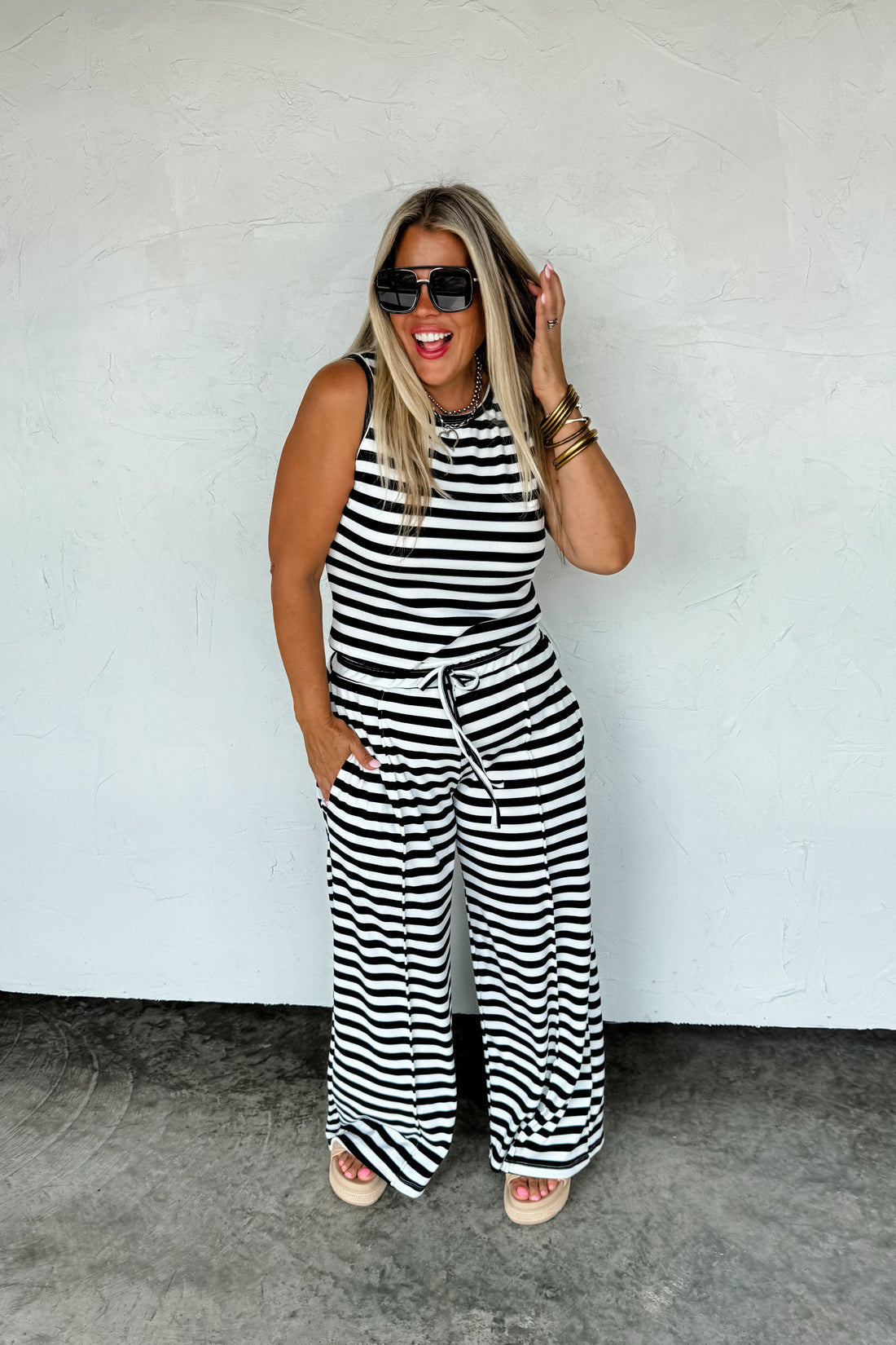 PREORDER- HAVEN STRIPE LOUNGE SET