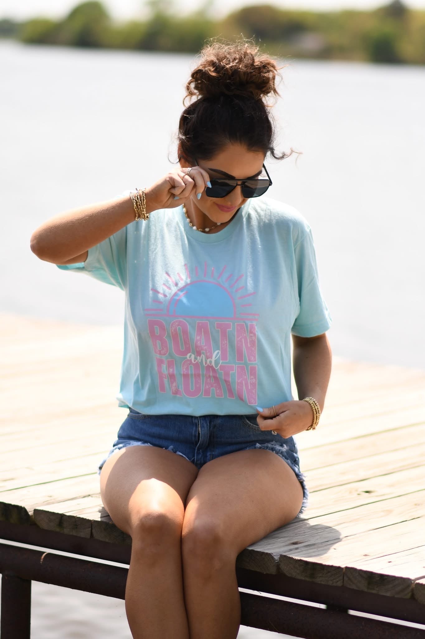 Boatin & Floatin Tee