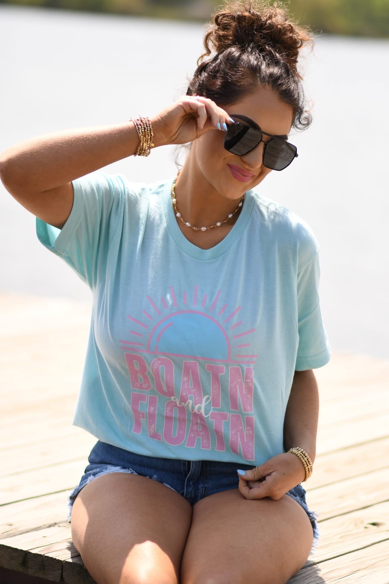 Boatin & Floatin Tee