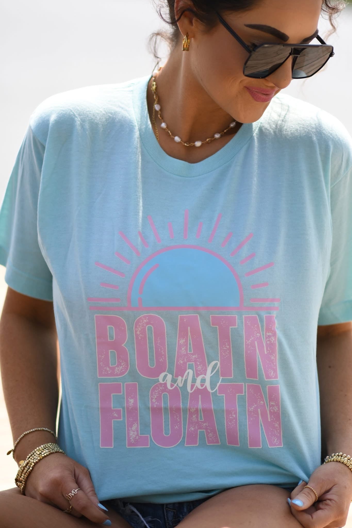 Boatin & Floatin Tee