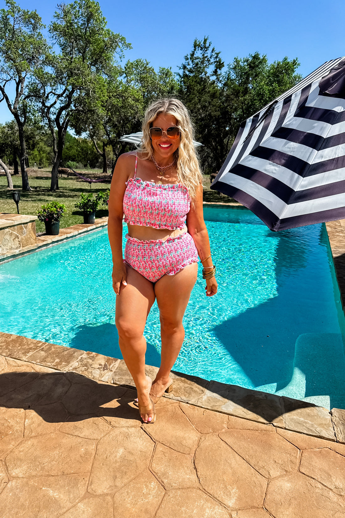 PREORDER- ISLAND VIBES- AMALFI BLOOMS SWIM SET