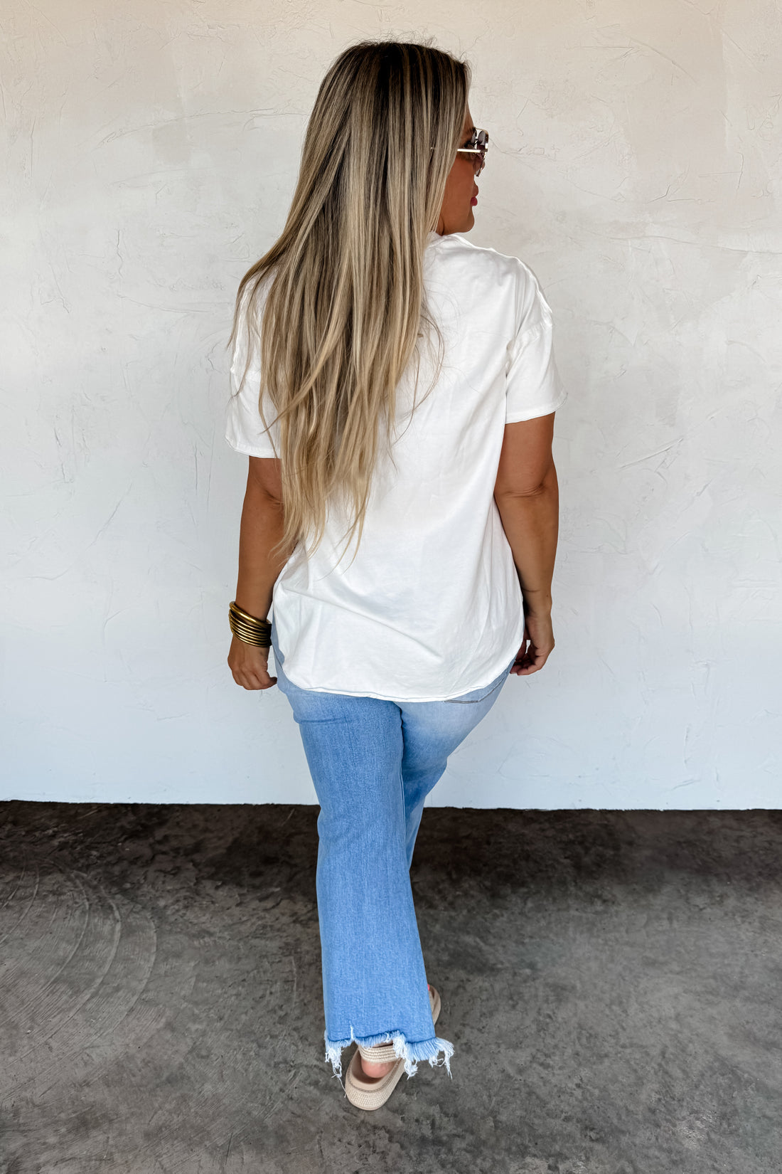 PREORDER- JOEY WASHED COTTON BOYFRIEND TEE