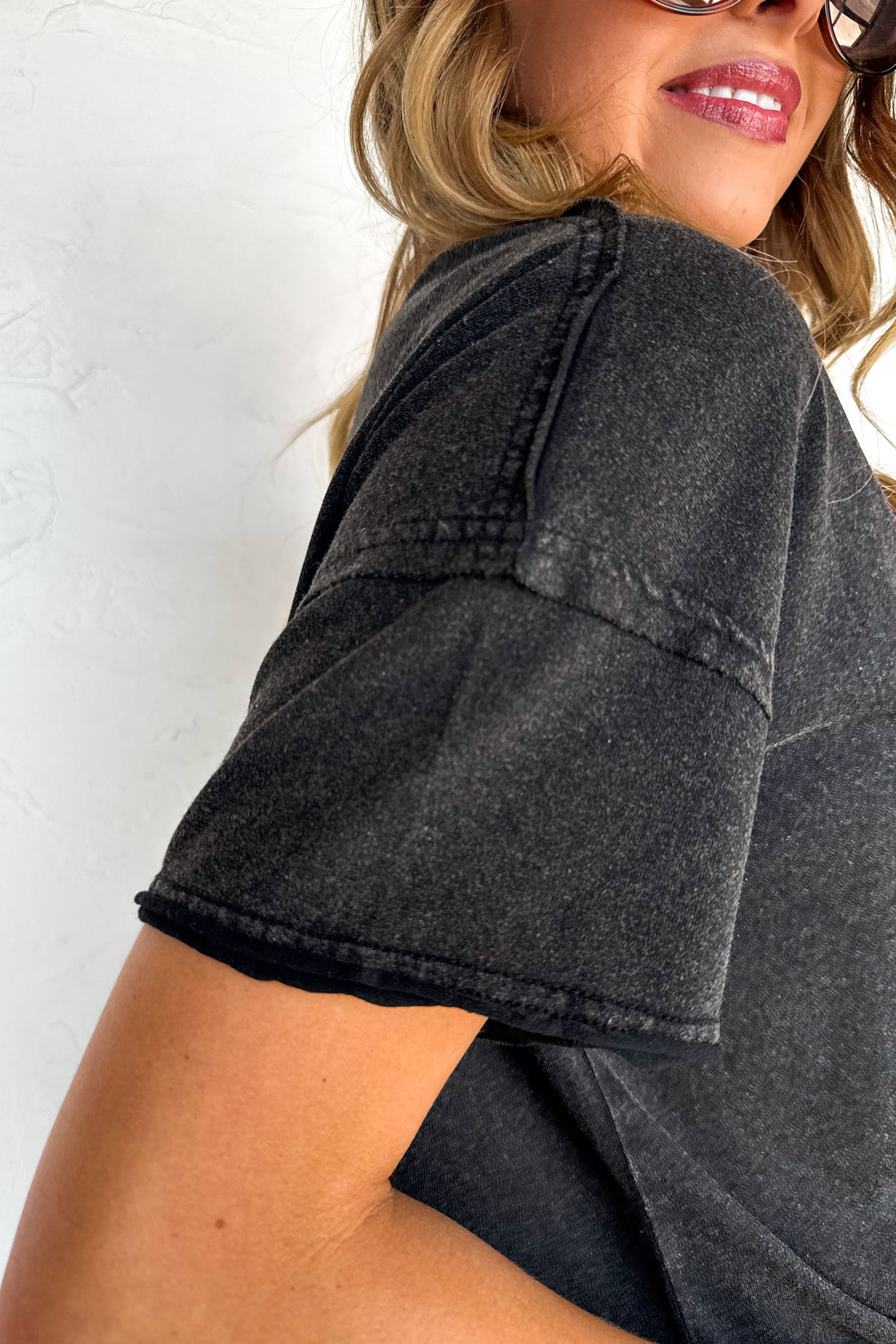 PREORDER- JOEY WASHED COTTON BOYFRIEND TEE